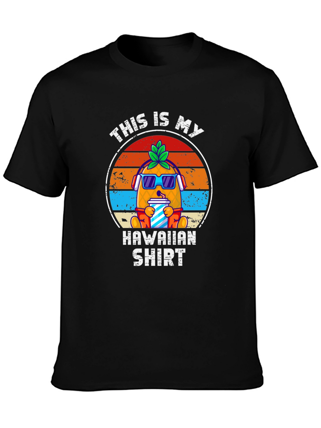 Cool Pineapple Hawaiian Shirt Tee