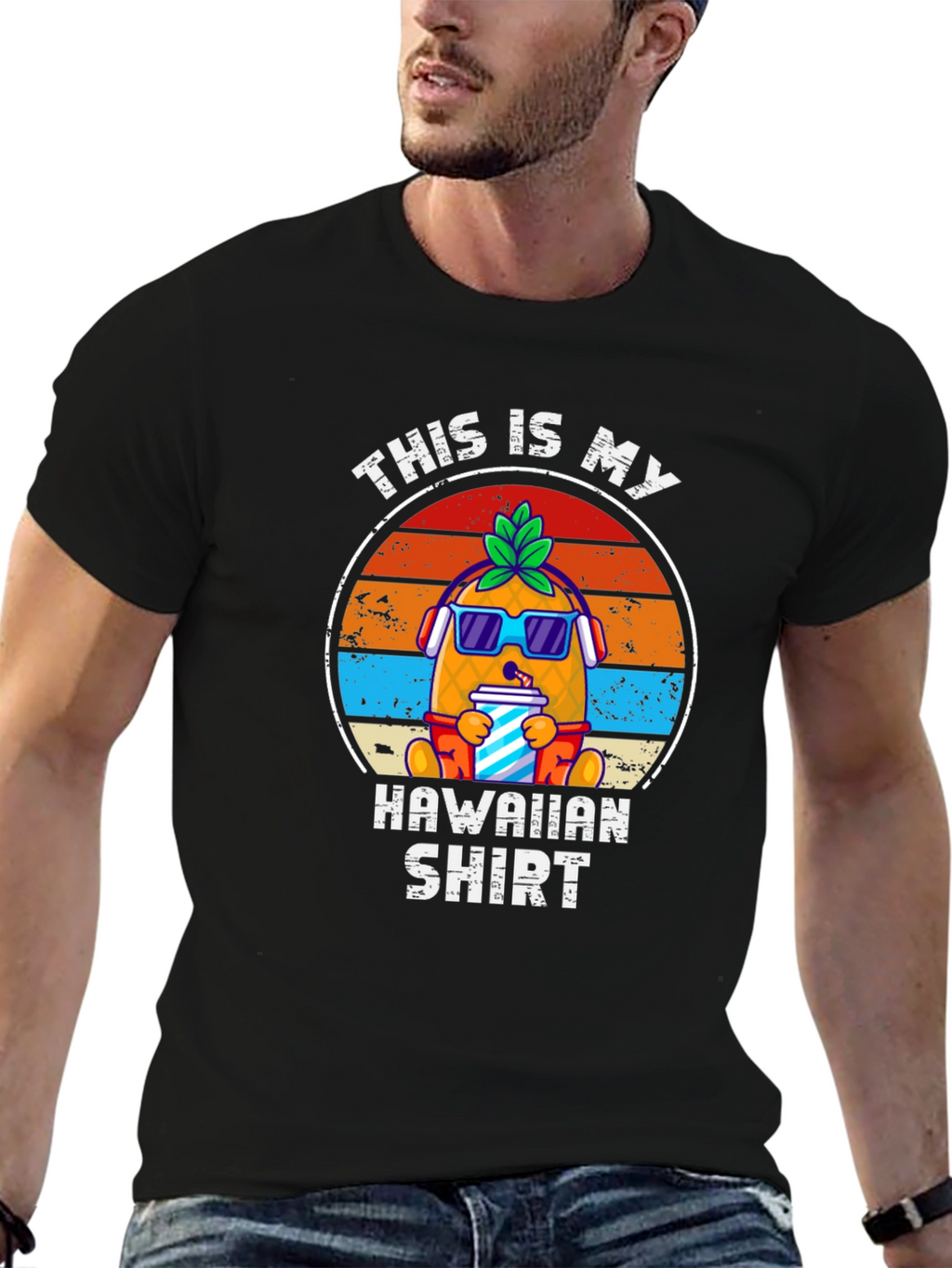 Cool Pineapple Hawaiian Shirt Tee