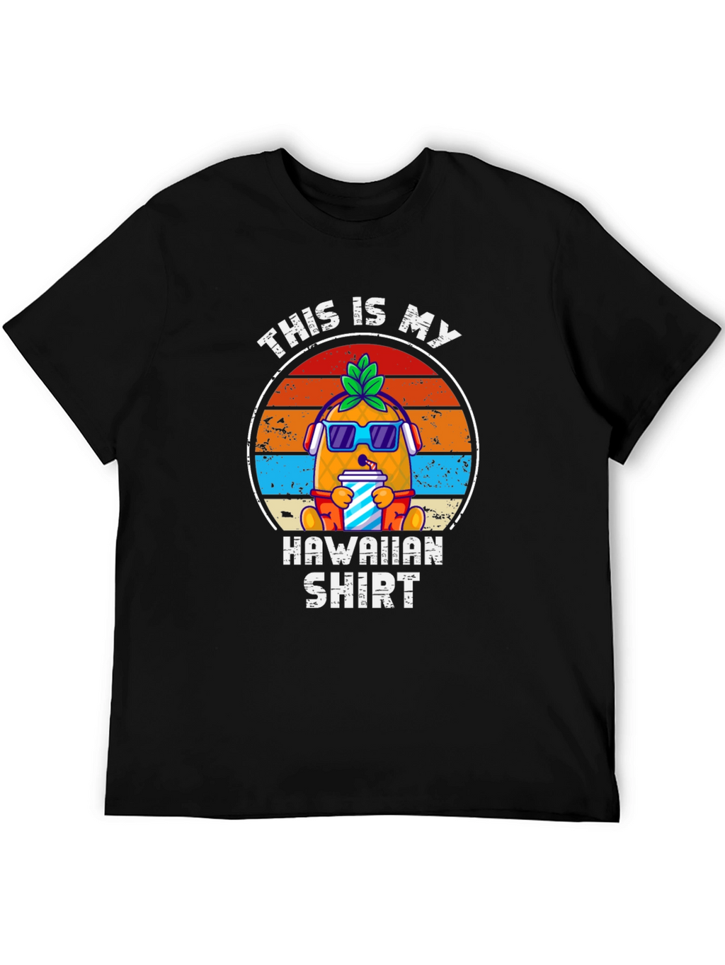 Cool Pineapple Hawaiian Shirt Tee