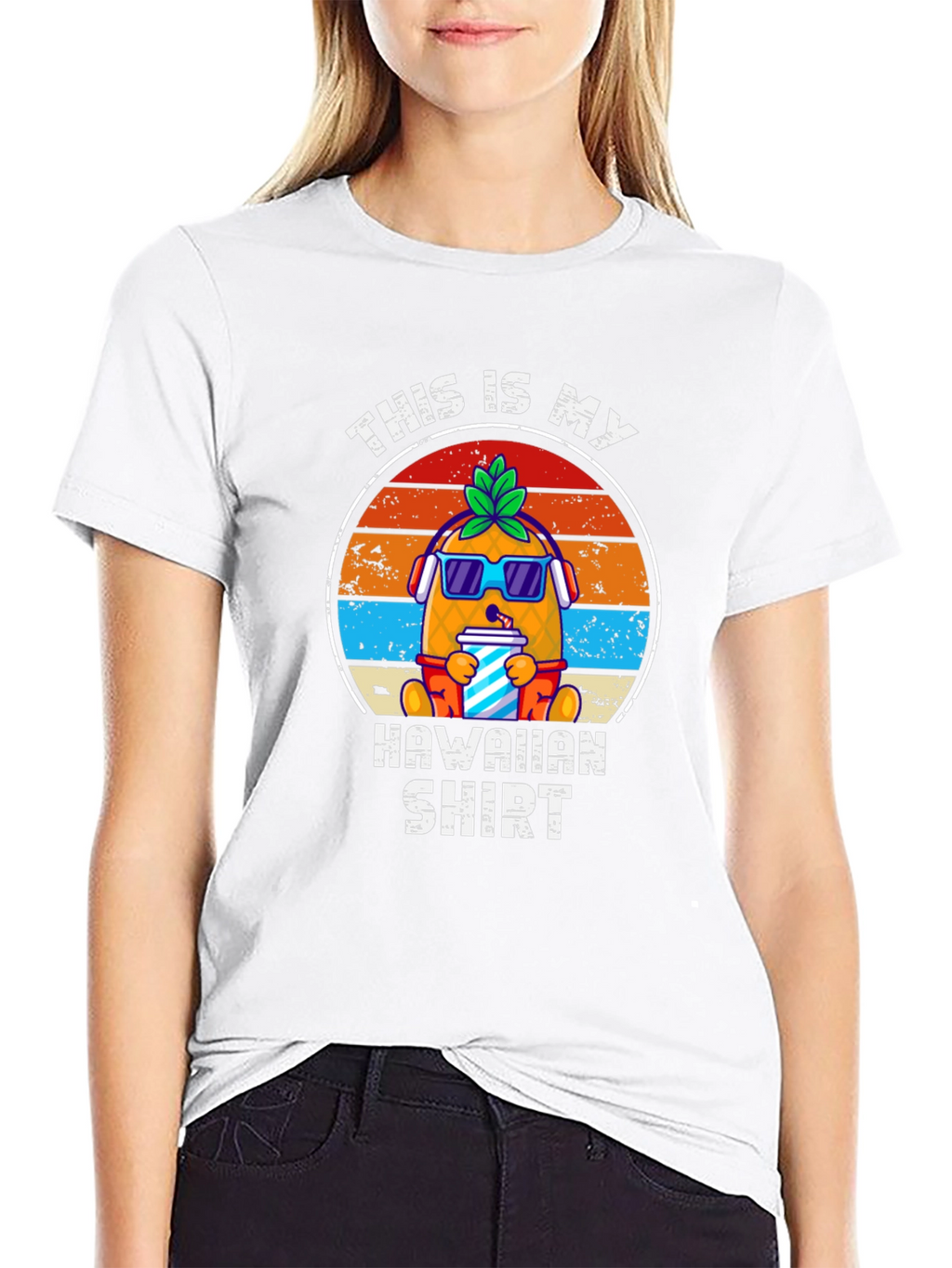Cool Pineapple Hawaiian Shirt Tee