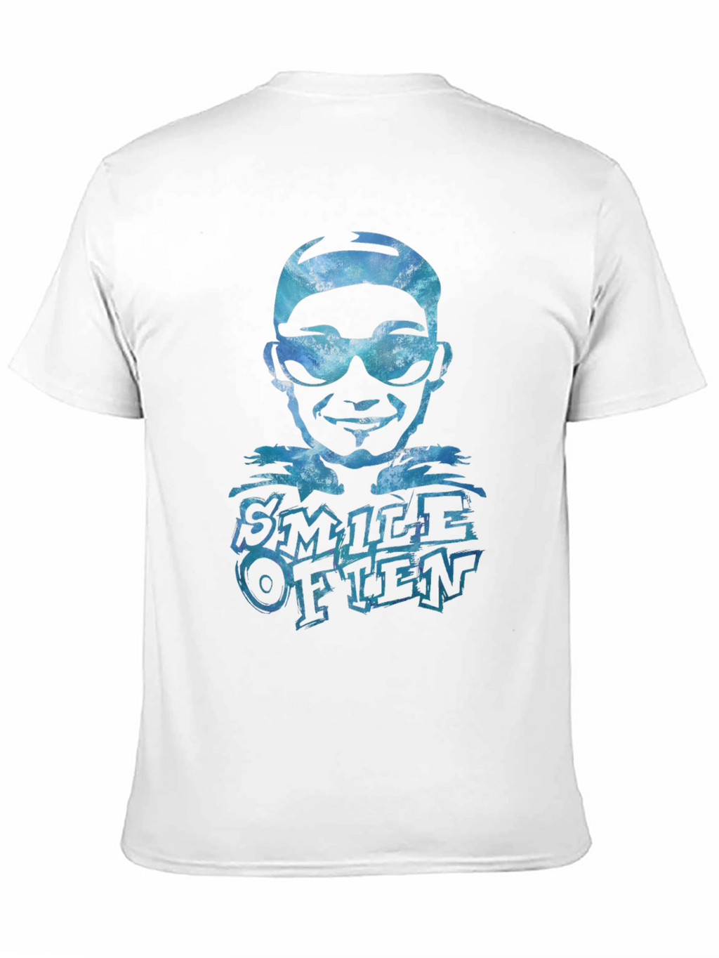 Smile Often Graphic Tee - Black