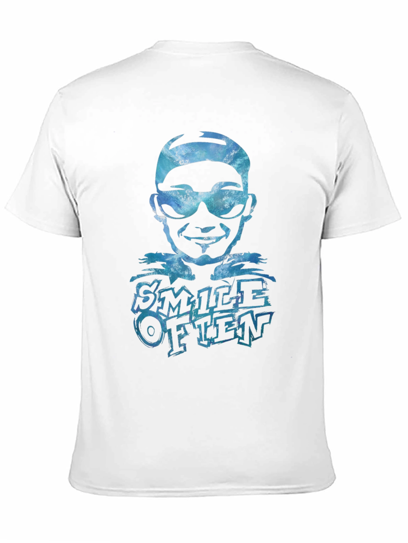 Smile Often Graphic Tee - Black