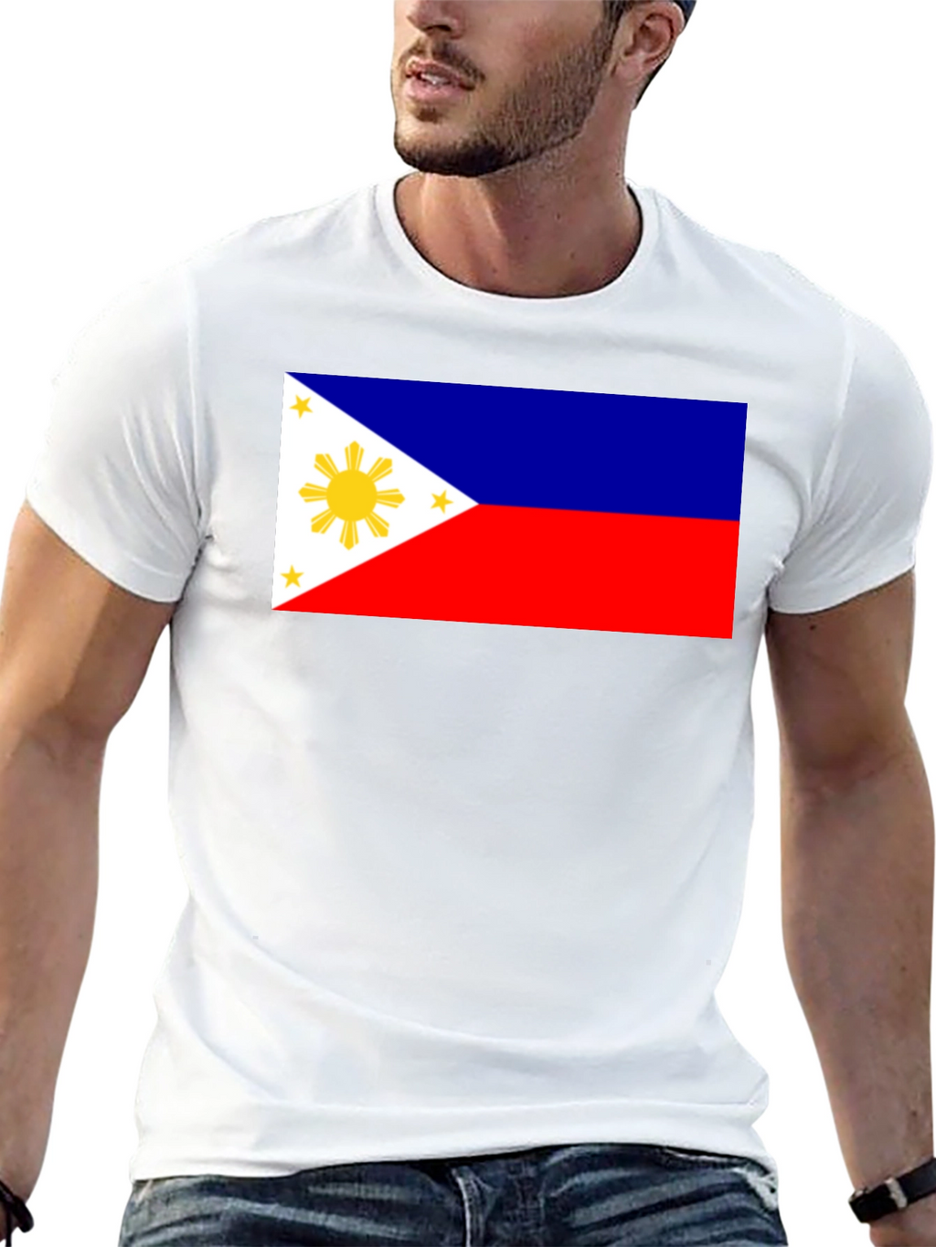 Philippines Flag Graphic T-Shirt