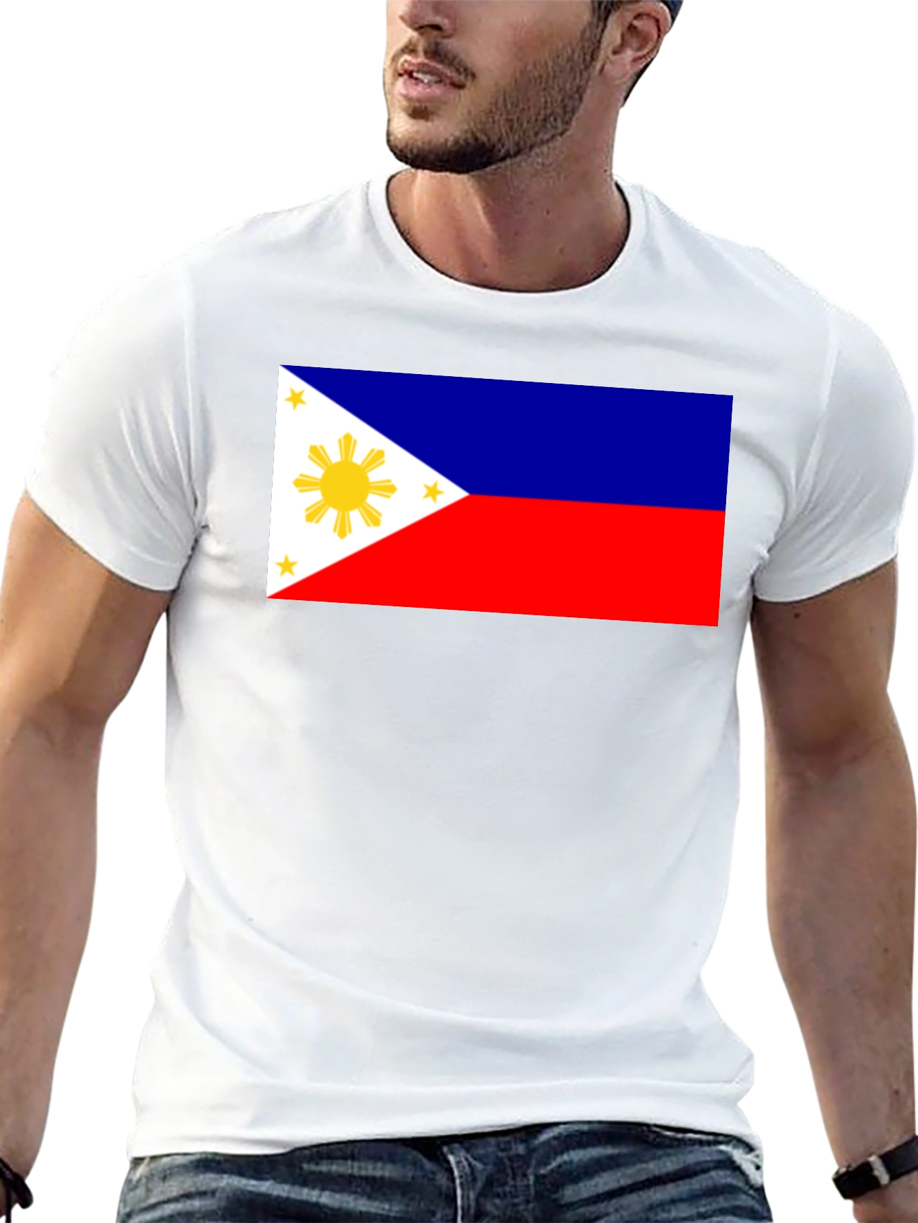 Philippines Flag Graphic T-Shirt
