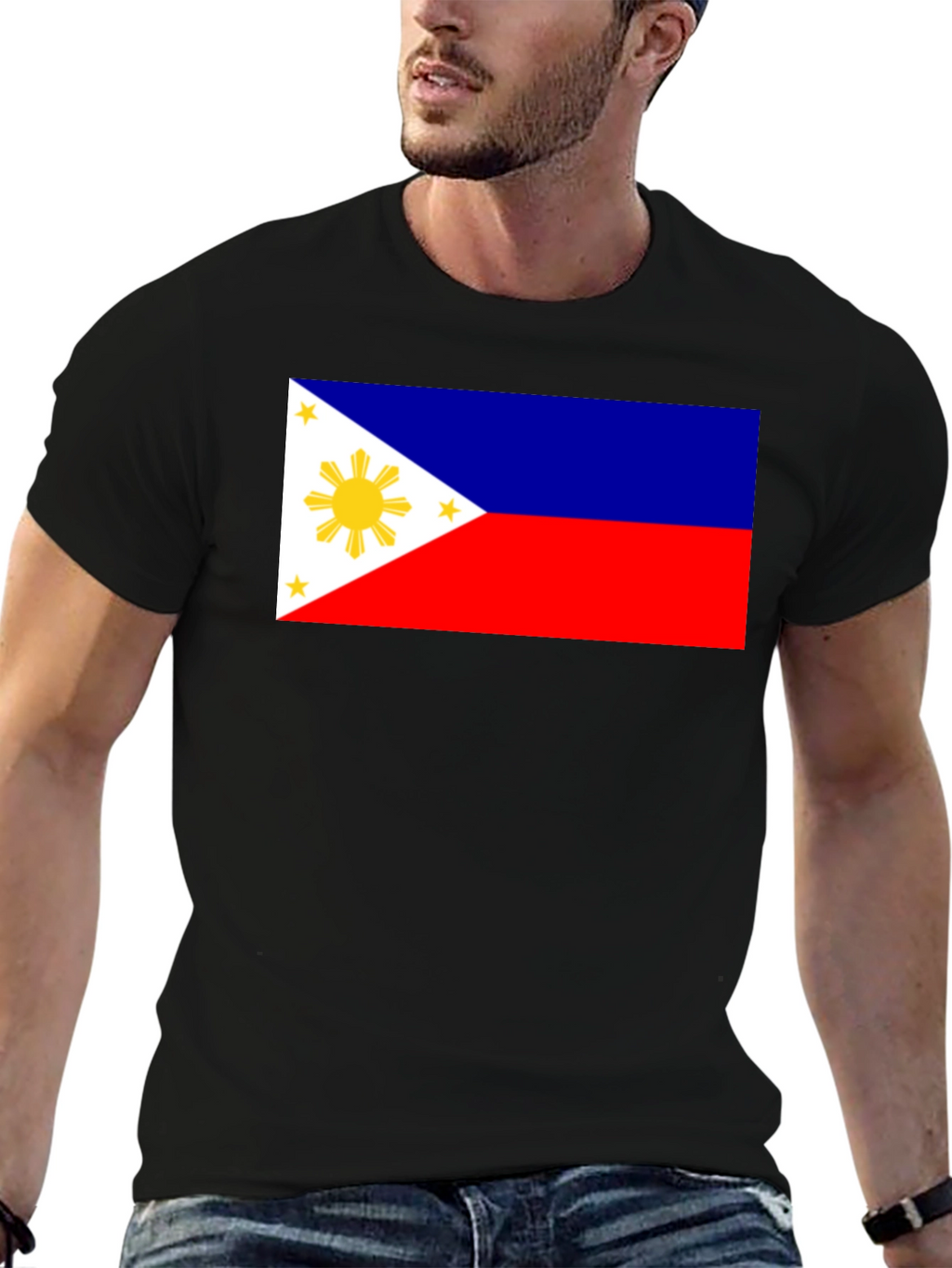 Philippines Flag Graphic T-Shirt