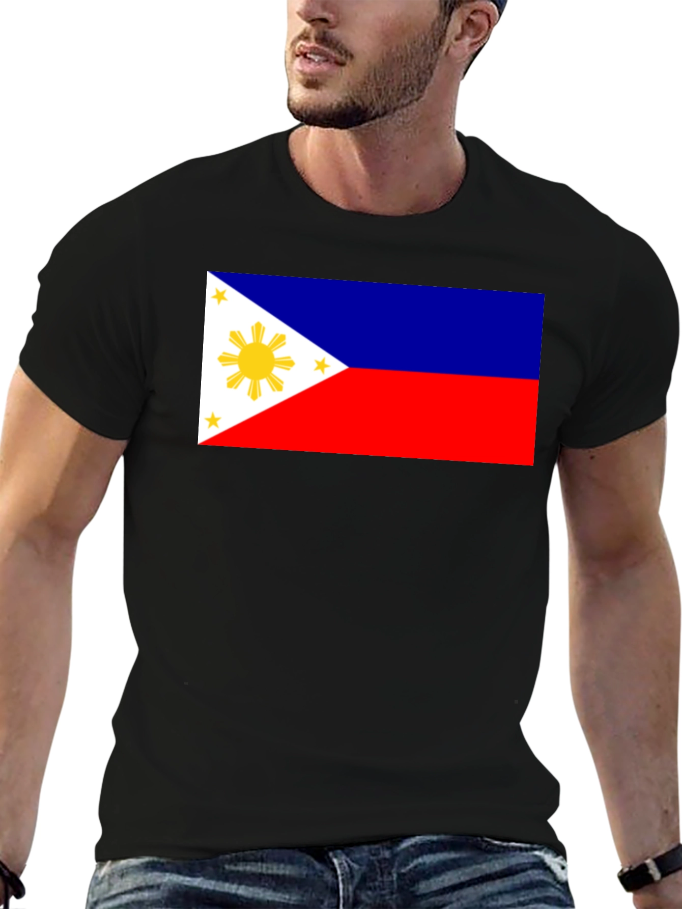 Philippines Flag Graphic T-Shirt