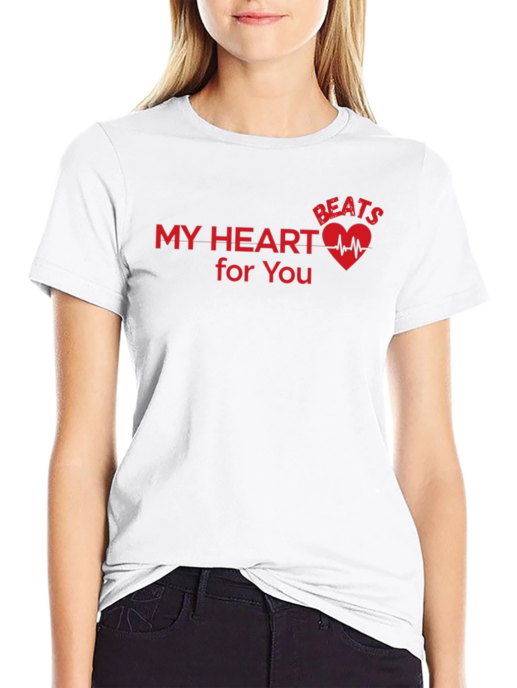 My Heart Beats For You Graphic Tee