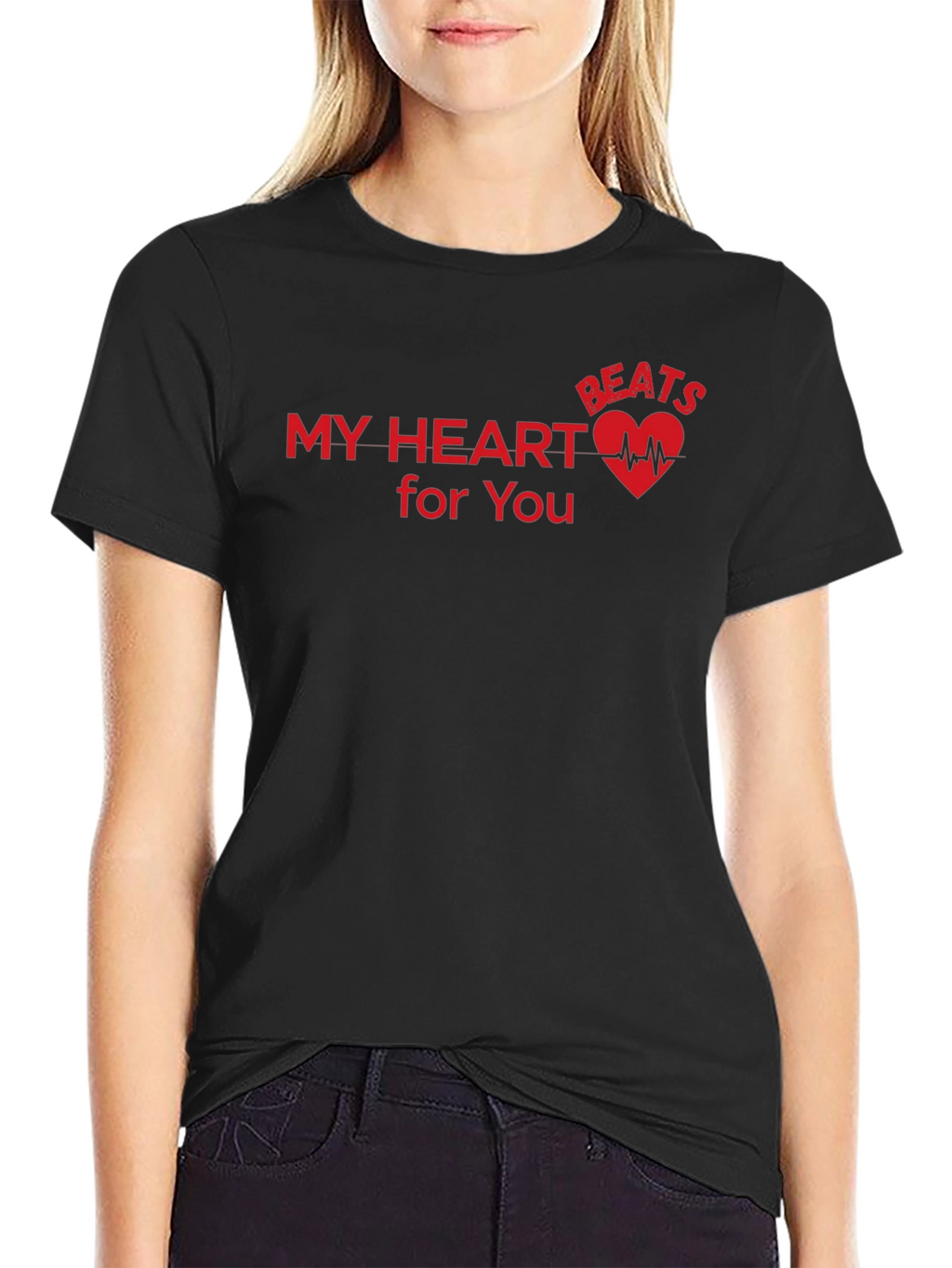 My Heart Beats For You Graphic Tee
