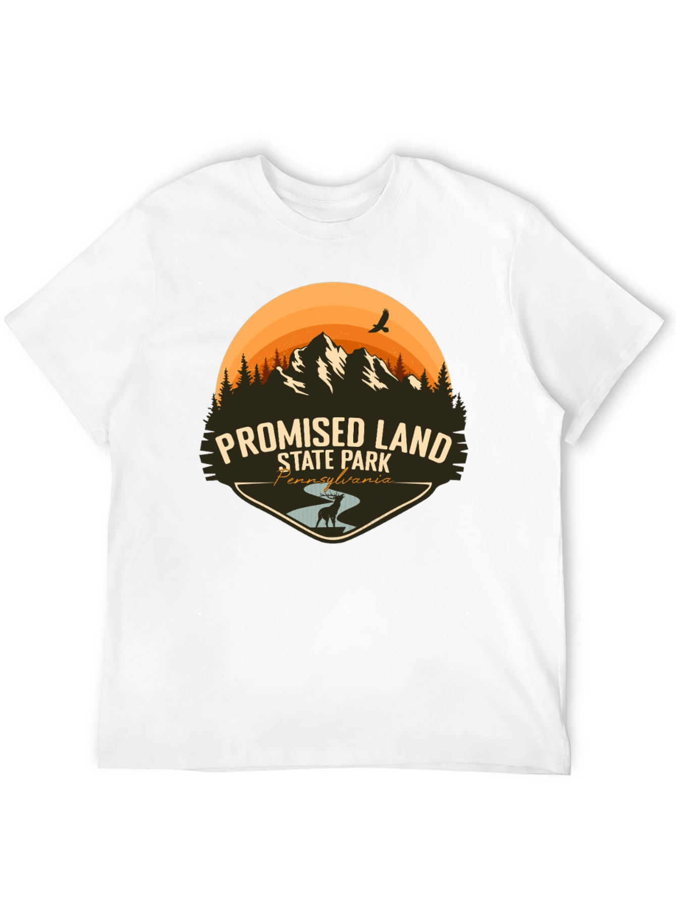 Promised Land State Park Black T-Shirt