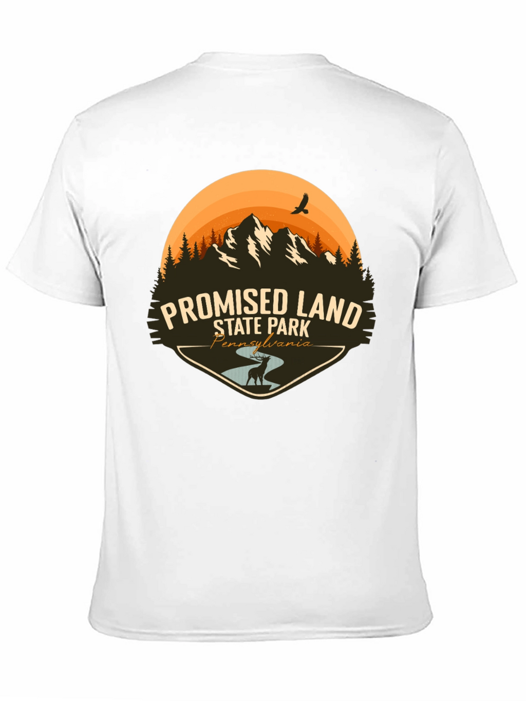 Promised Land State Park Black T-Shirt