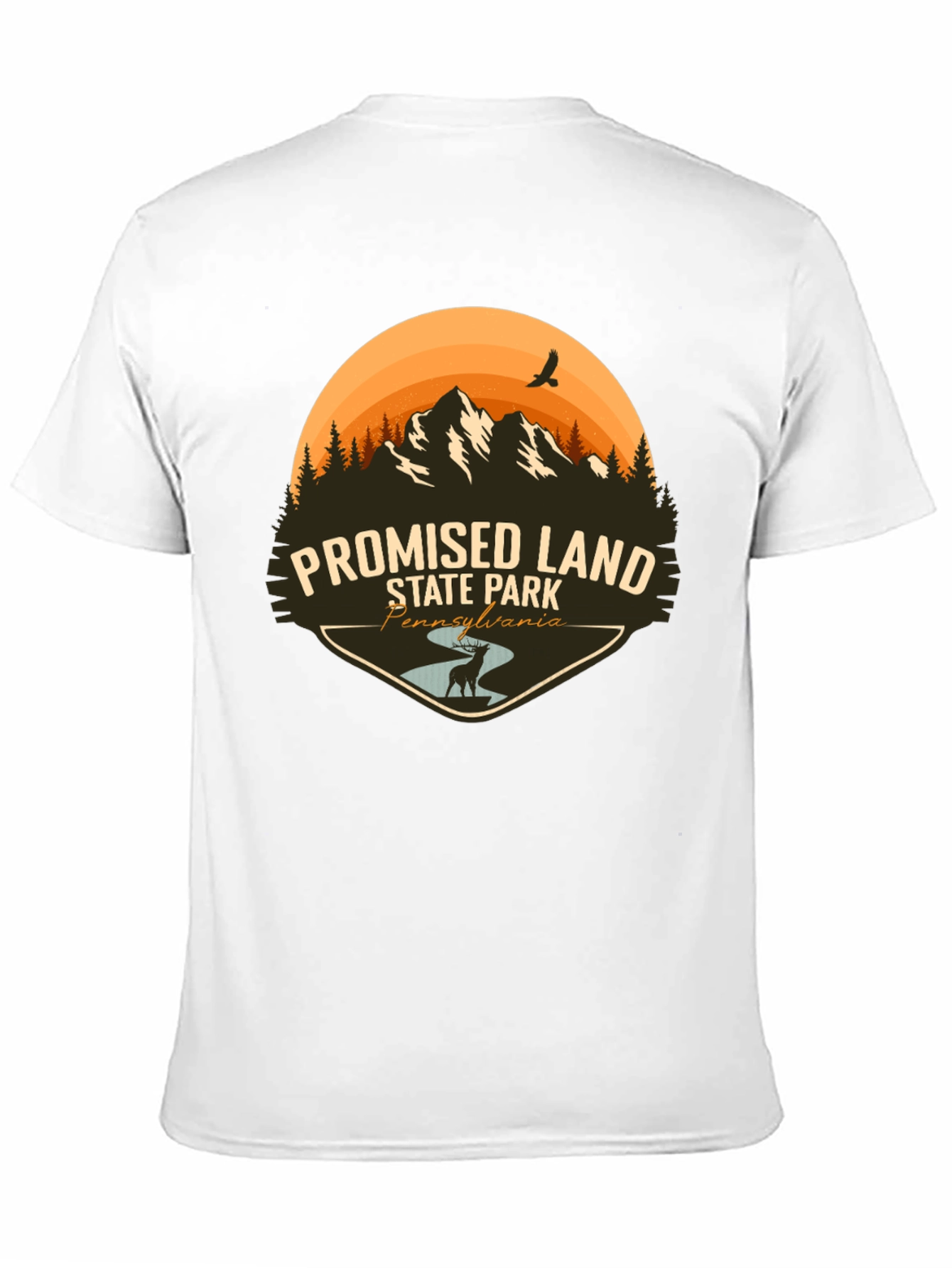 Promised Land State Park Black T-Shirt