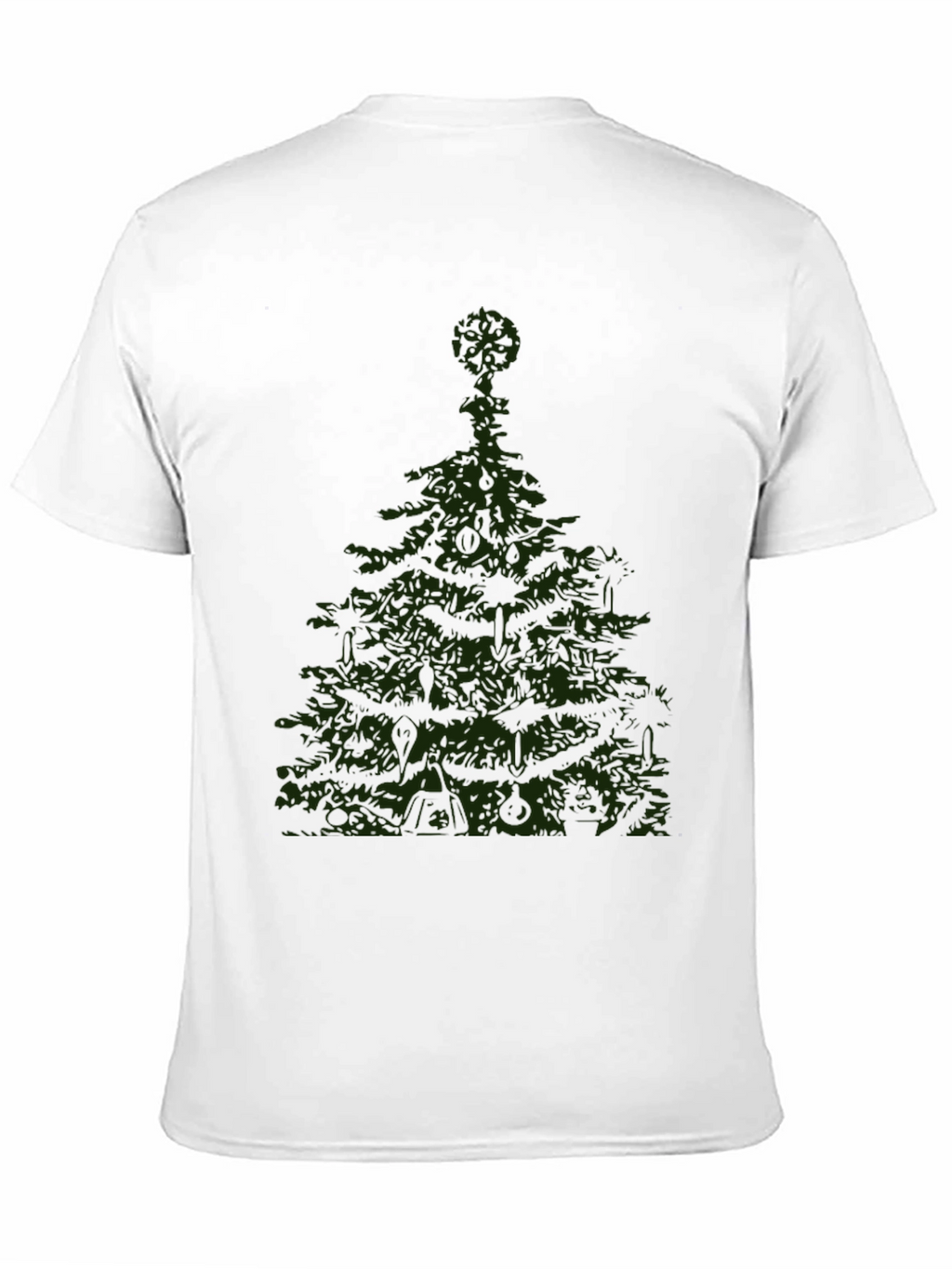 Christmas Tree Graphic Tee - Holiday Style