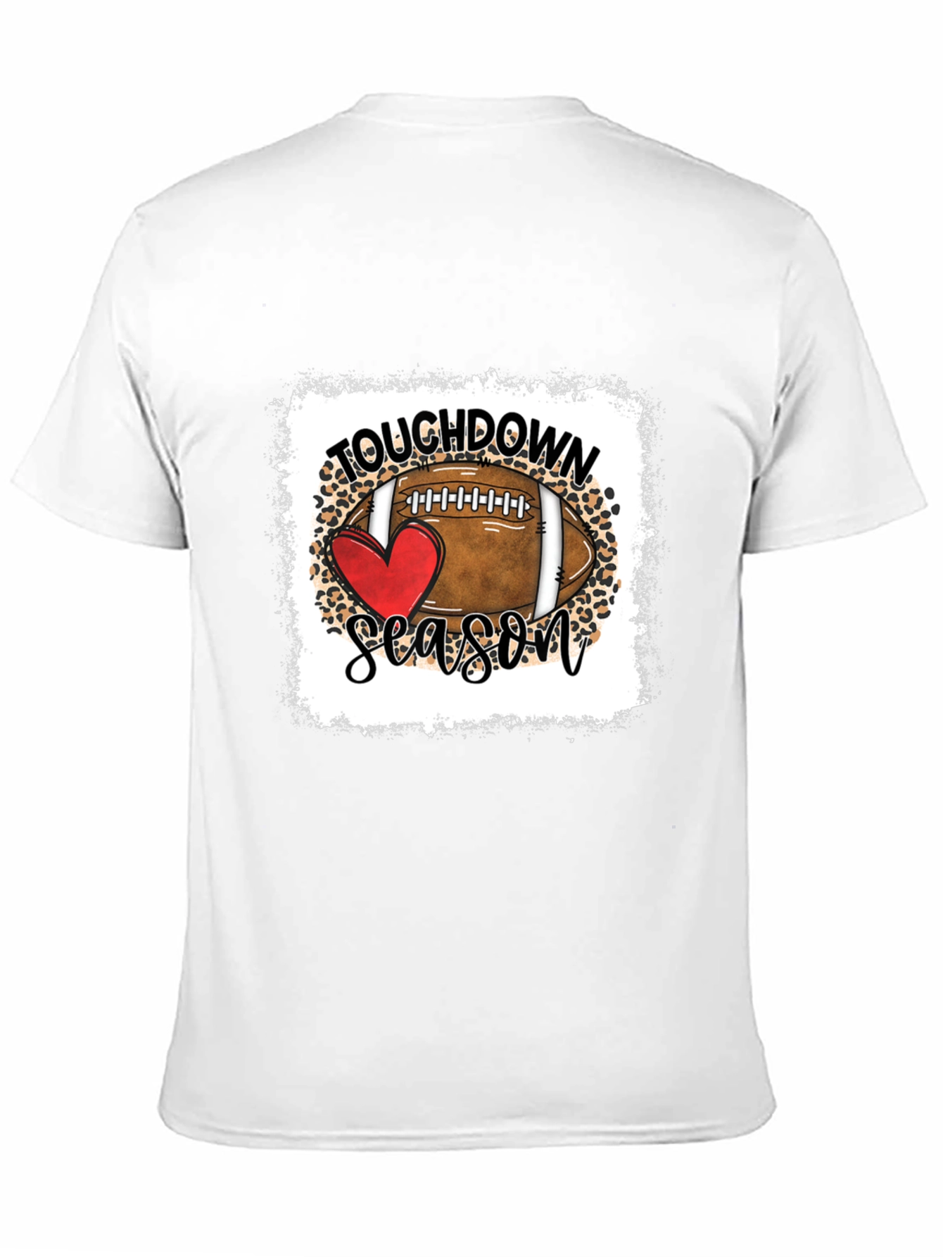Touchdown Season Graphic Tee - Football Lover Shirt