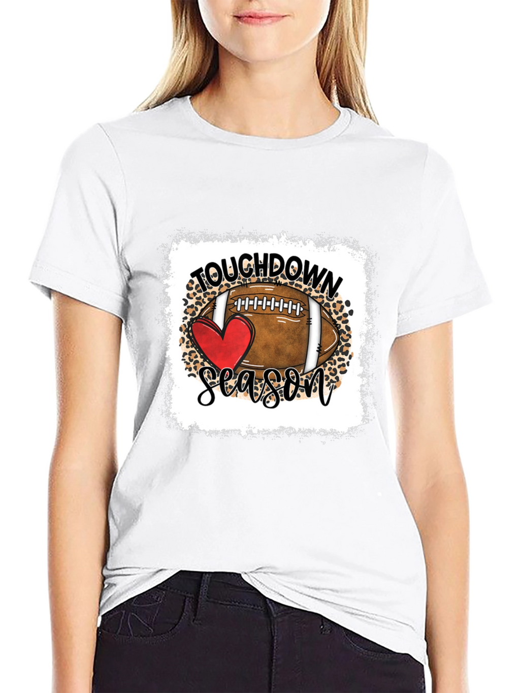 Touchdown Season Graphic Tee - Football Lover Shirt