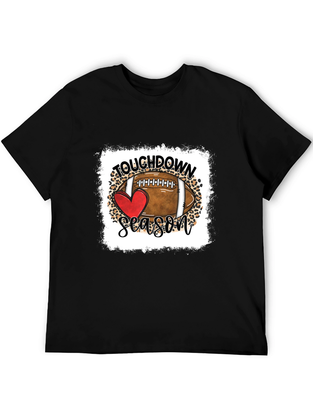 Touchdown Season Graphic Tee - Football Lover Shirt