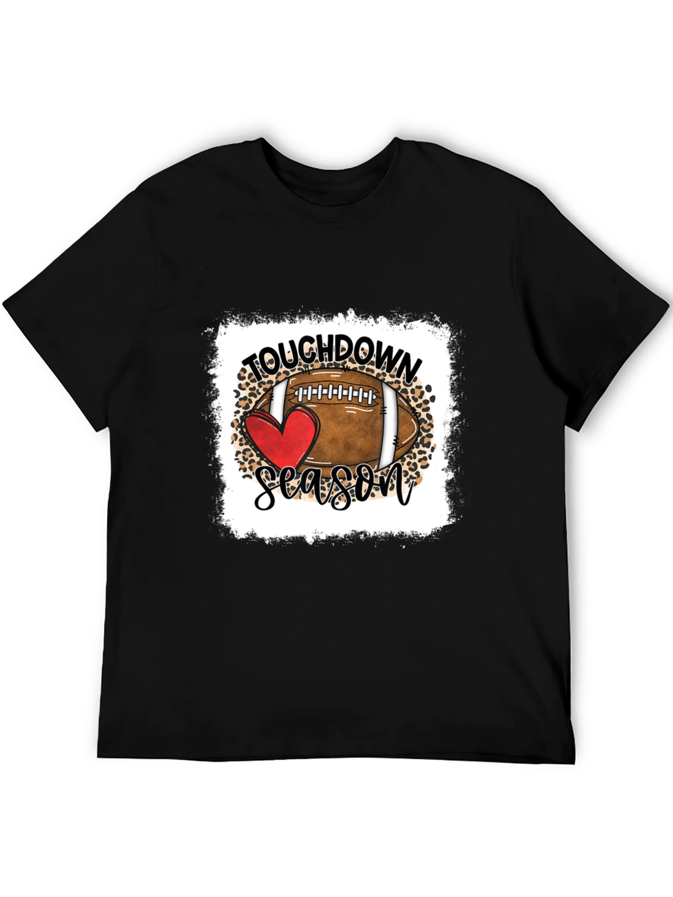 Touchdown Season Graphic Tee - Football Lover Shirt
