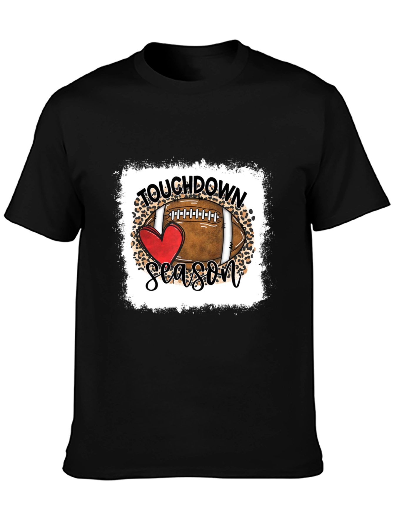 Touchdown Season Graphic Tee - Football Lover Shirt