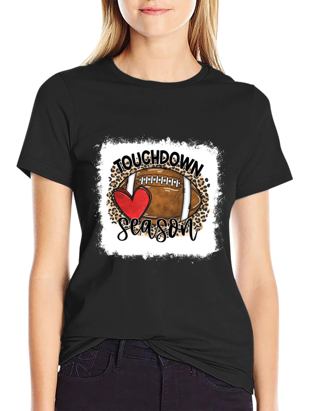 Touchdown Season Graphic Tee - Football Lover Shirt