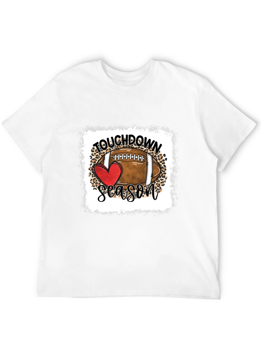 Touchdown Season Graphic Tee - Football Lover Shirt