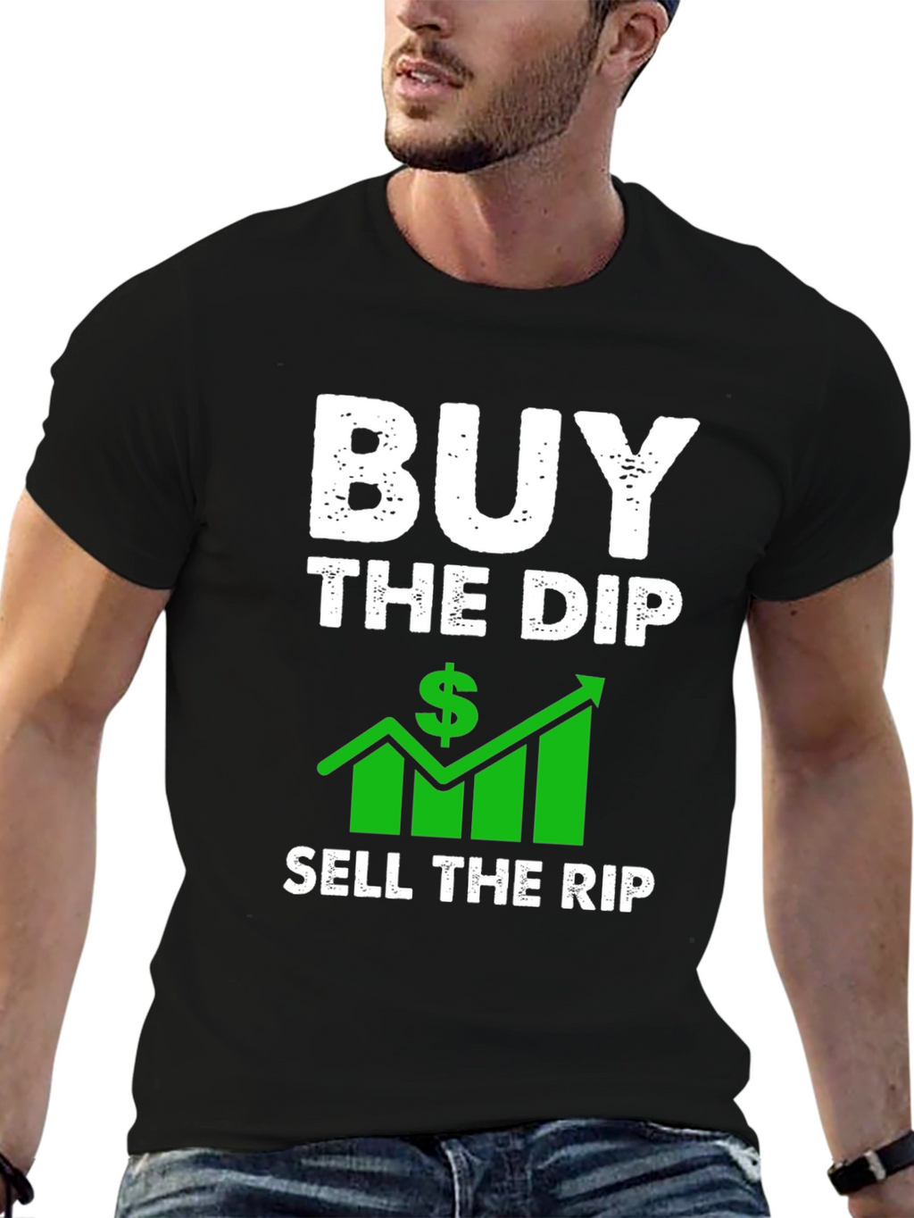 Buy the Dip Sell the Rip Graphic T-Shirt