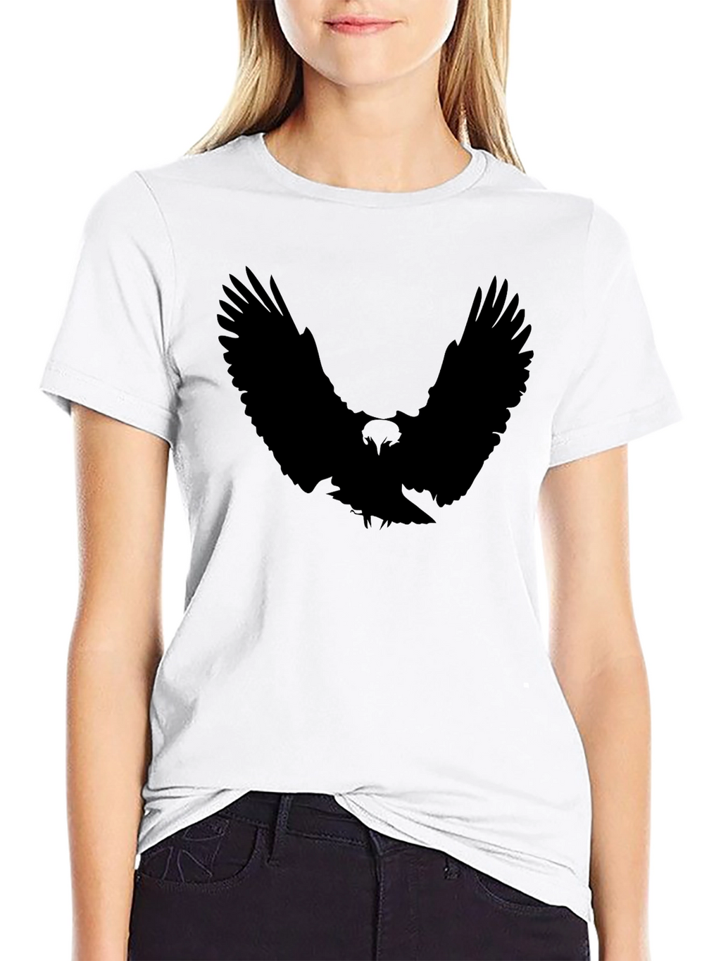 Black Eagle Graphic Tee - Stylish Mens T-Shirt