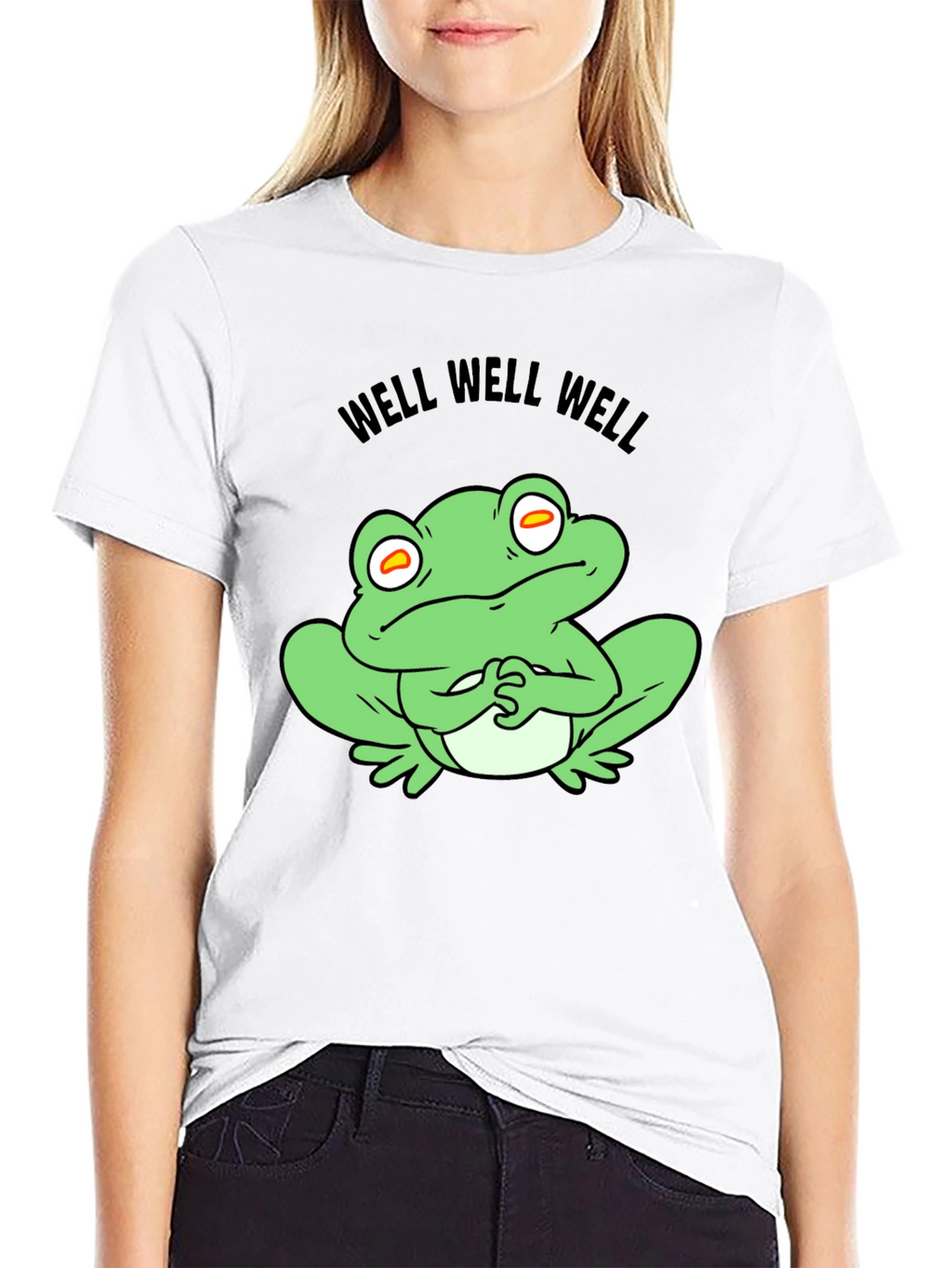 Well Well Well Frog Graphic T-Shirt