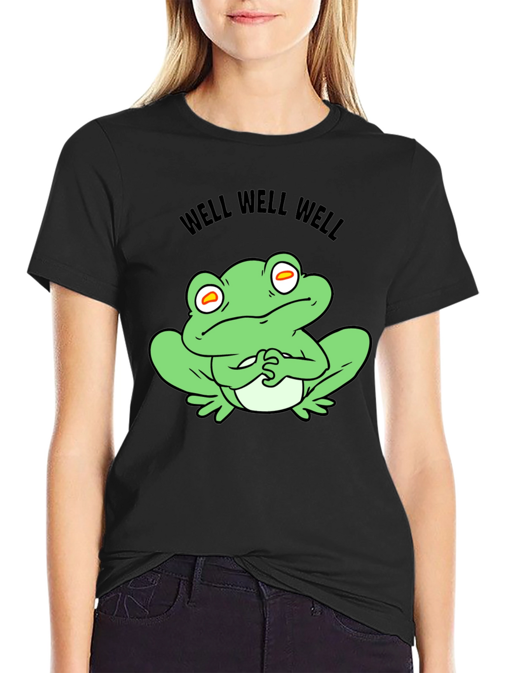Well Well Well Frog Graphic T-Shirt