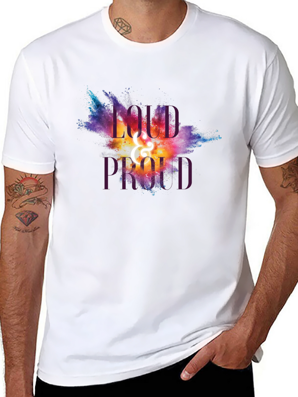 Loud and Proud Graphic T-Shirt - Unisex