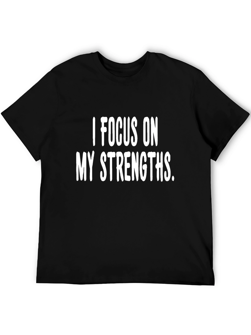 Focus on Strengths Graphic Tee - Motivational Shirt