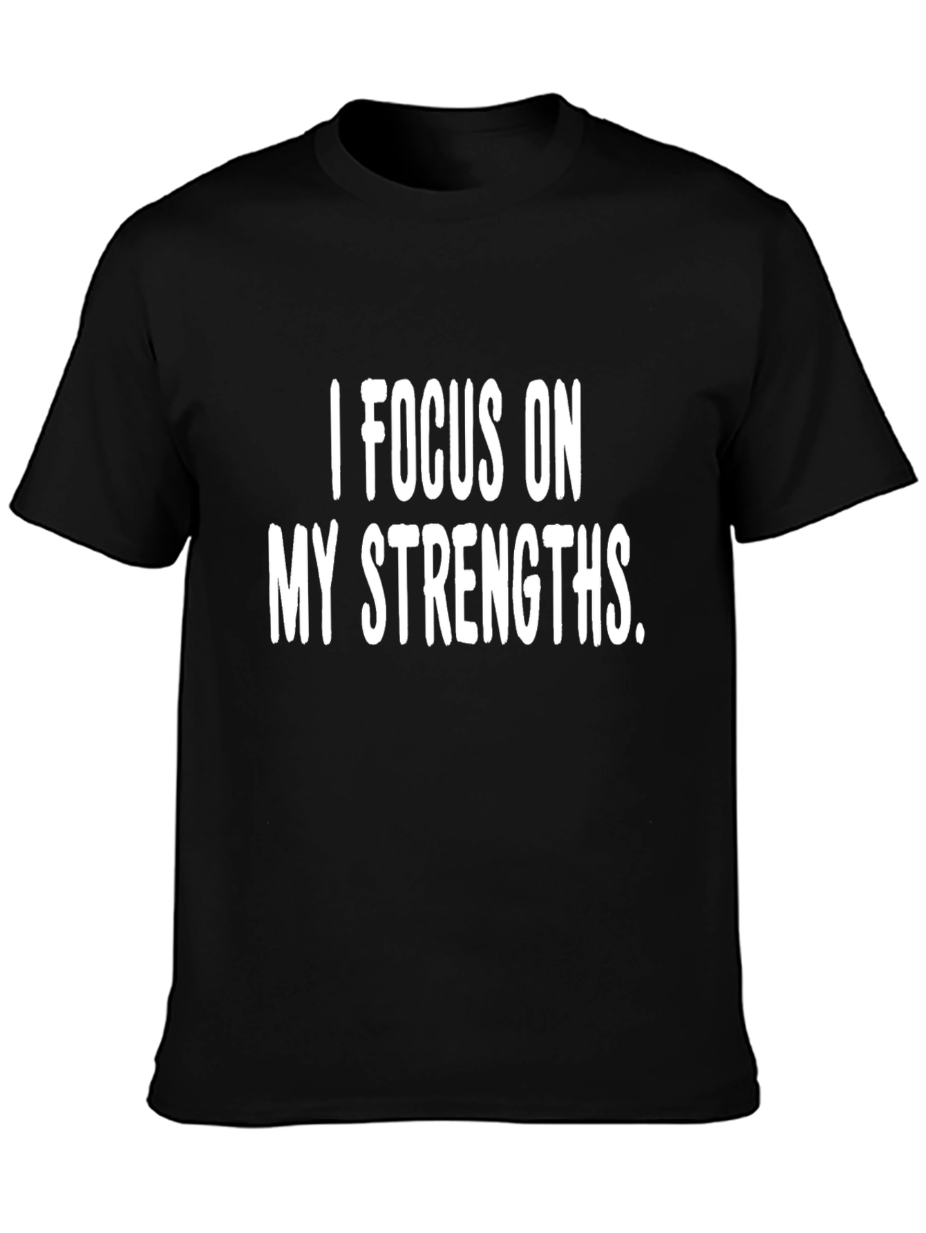 Focus on Strengths Graphic Tee - Motivational Shirt