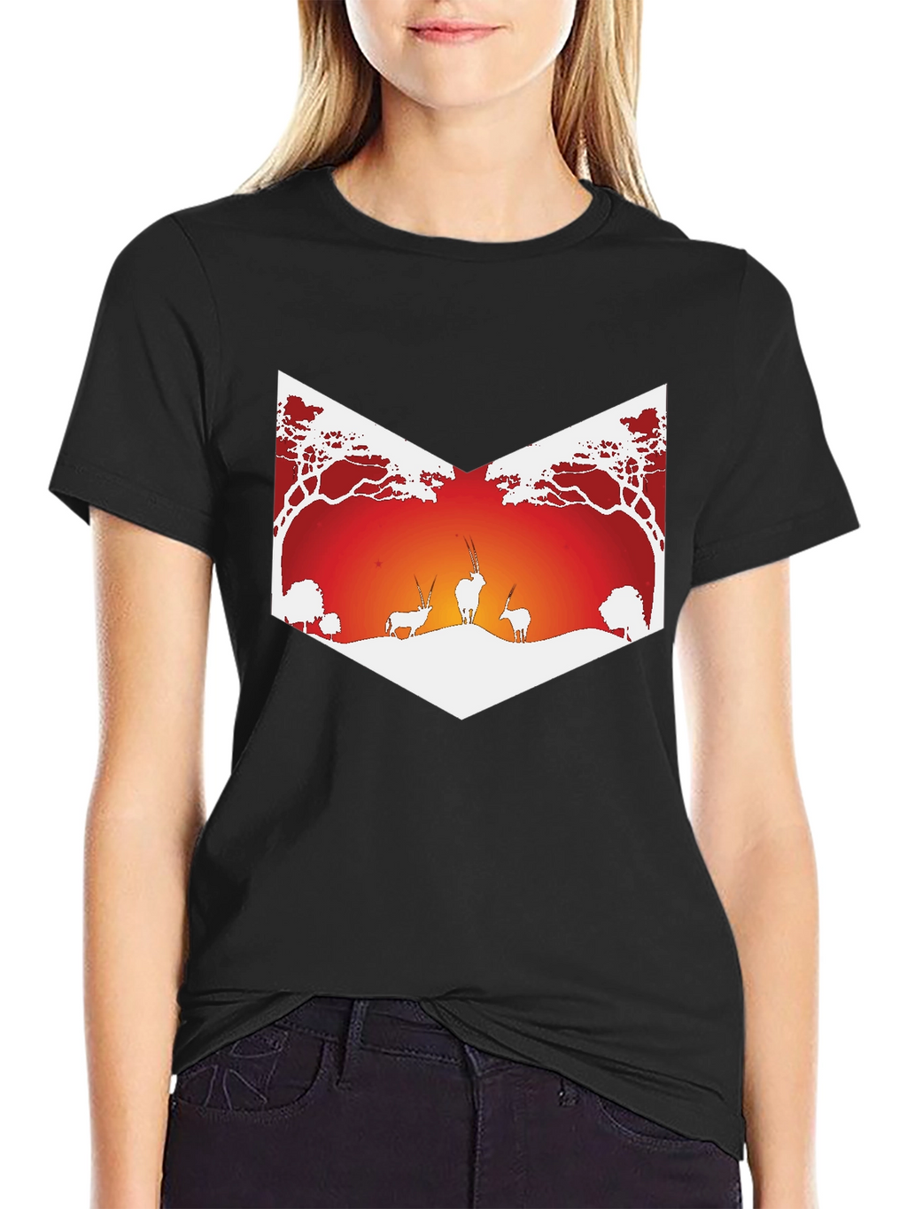 Savanna Sunset Graphic Tee