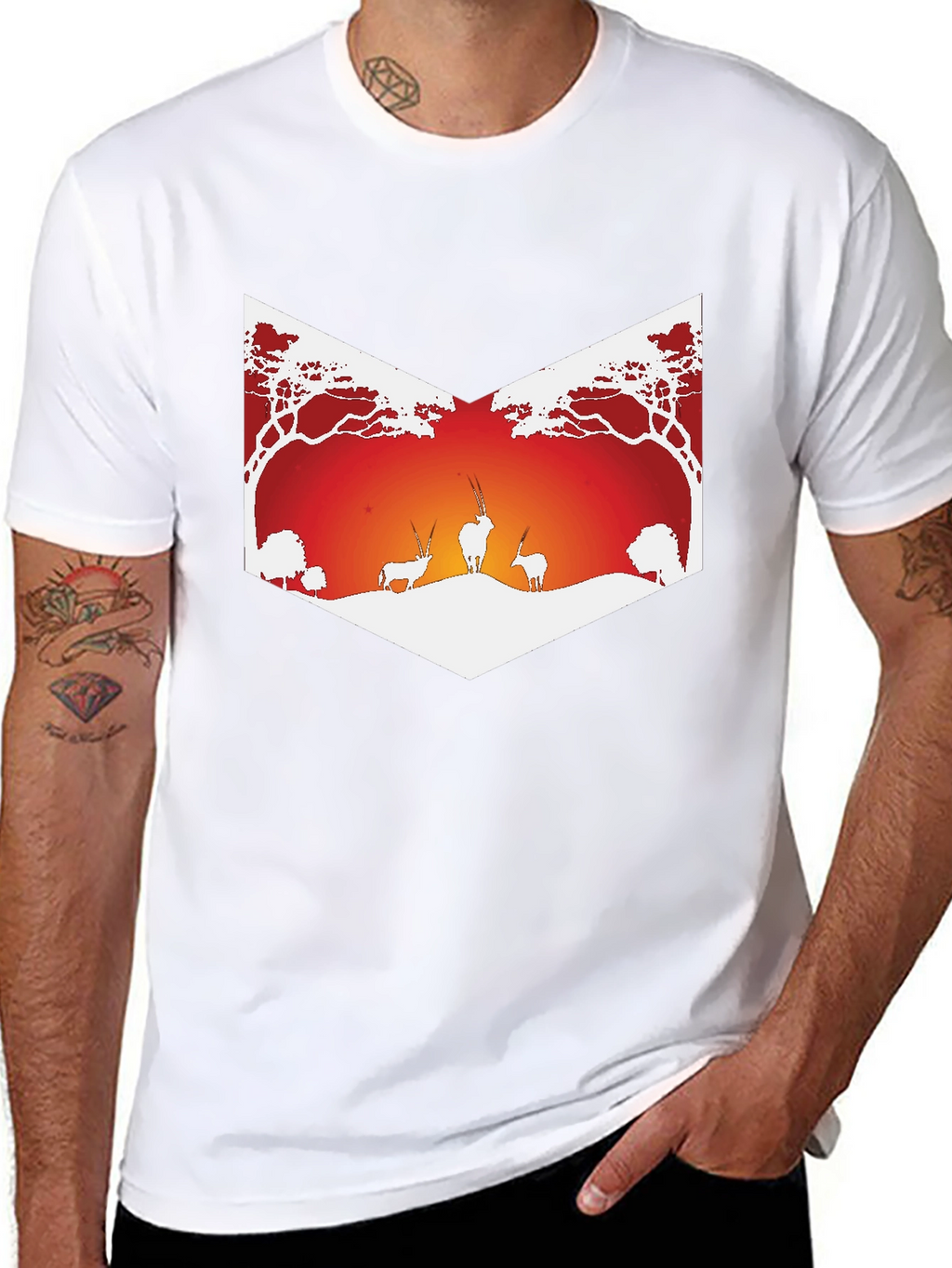 Savanna Sunset Graphic Tee