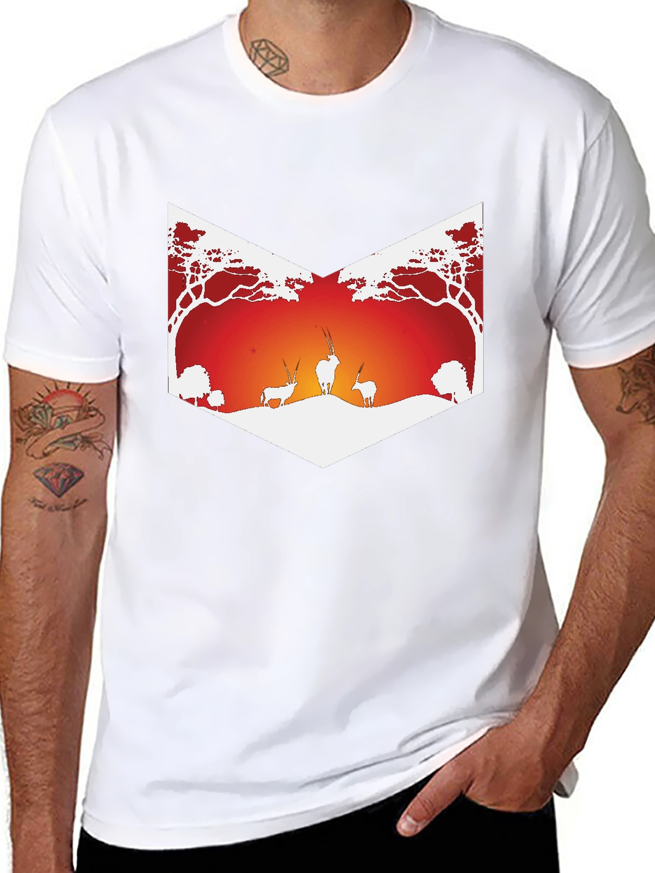 Savanna Sunset Graphic Tee