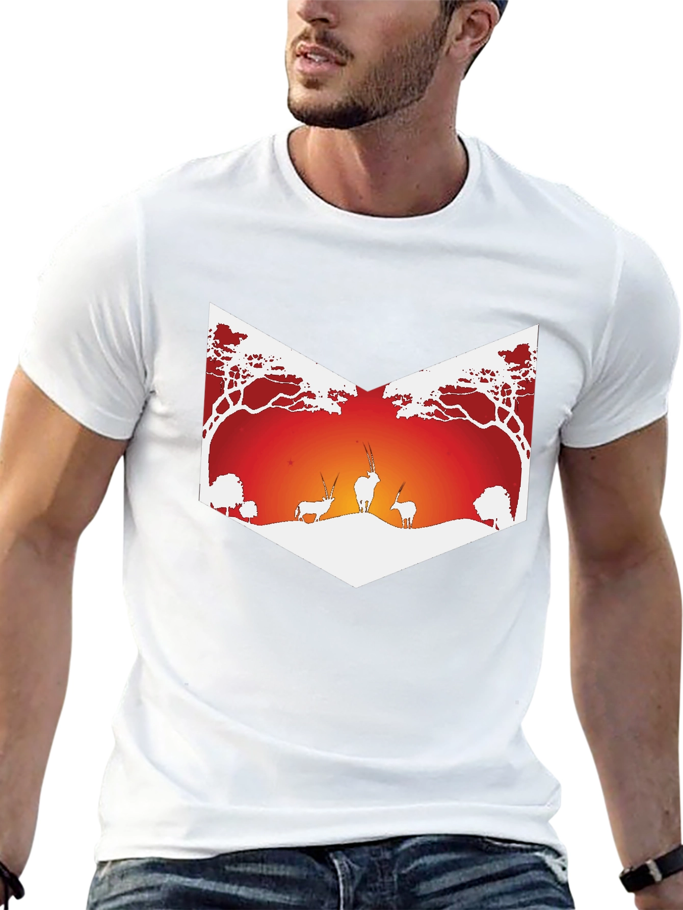 Savanna Sunset Graphic Tee