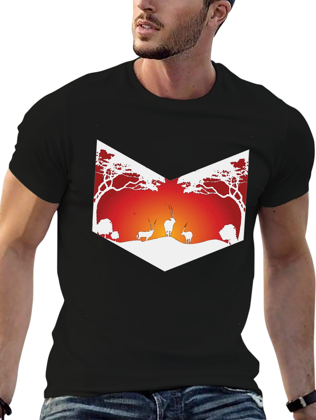 Savanna Sunset Graphic Tee