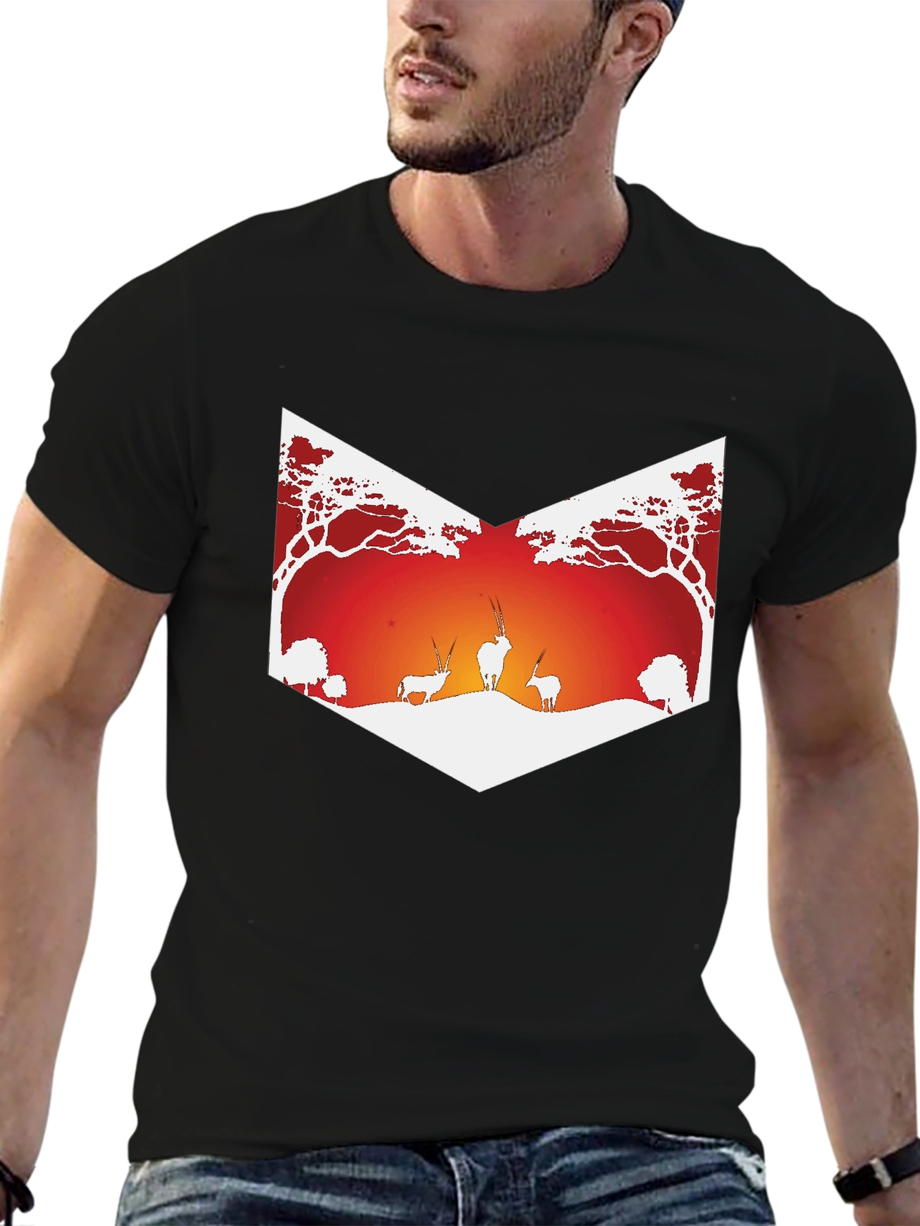Savanna Sunset Graphic Tee
