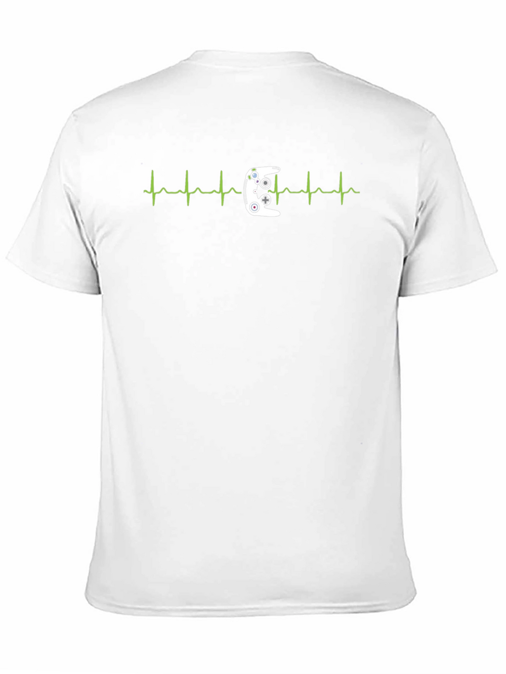 Gamer Heartbeat T-Shirt - Console Controller Design
