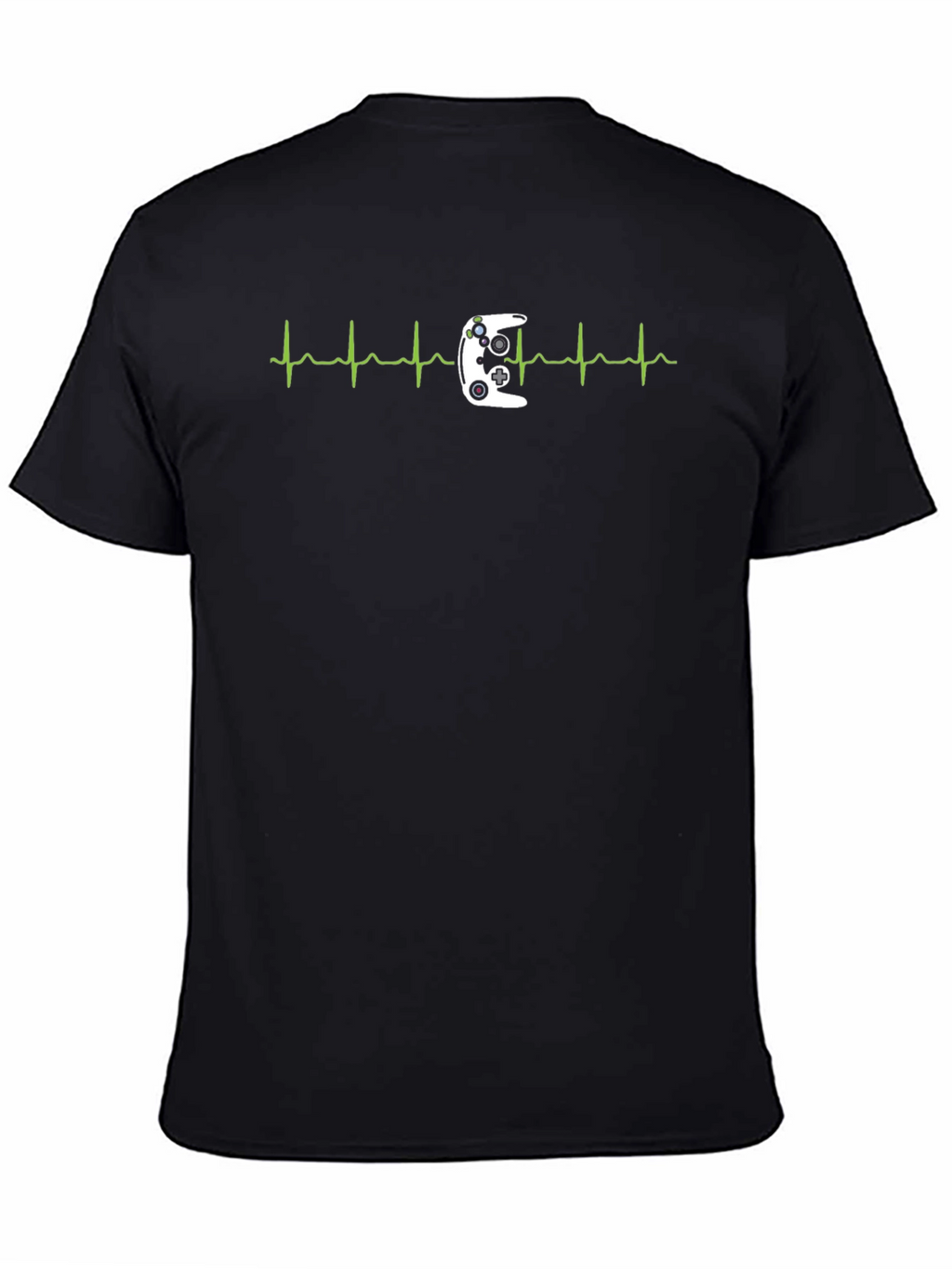 Gamer Heartbeat T-Shirt - Console Controller Design