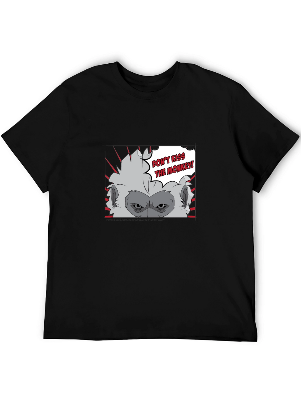 Dont Kiss the Monkey Graphic Tee