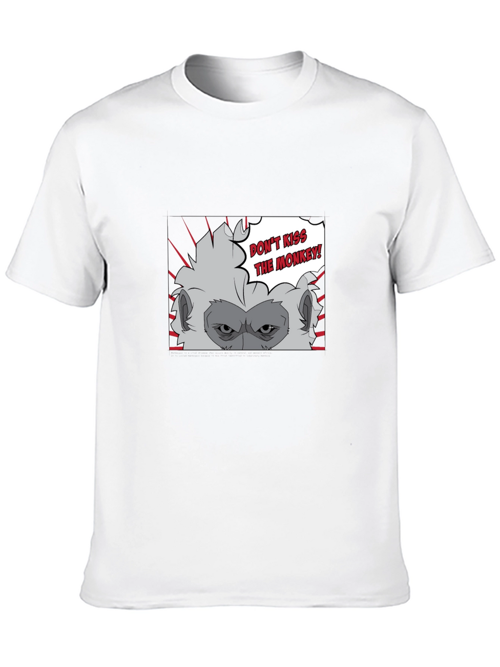 Dont Kiss the Monkey Graphic Tee