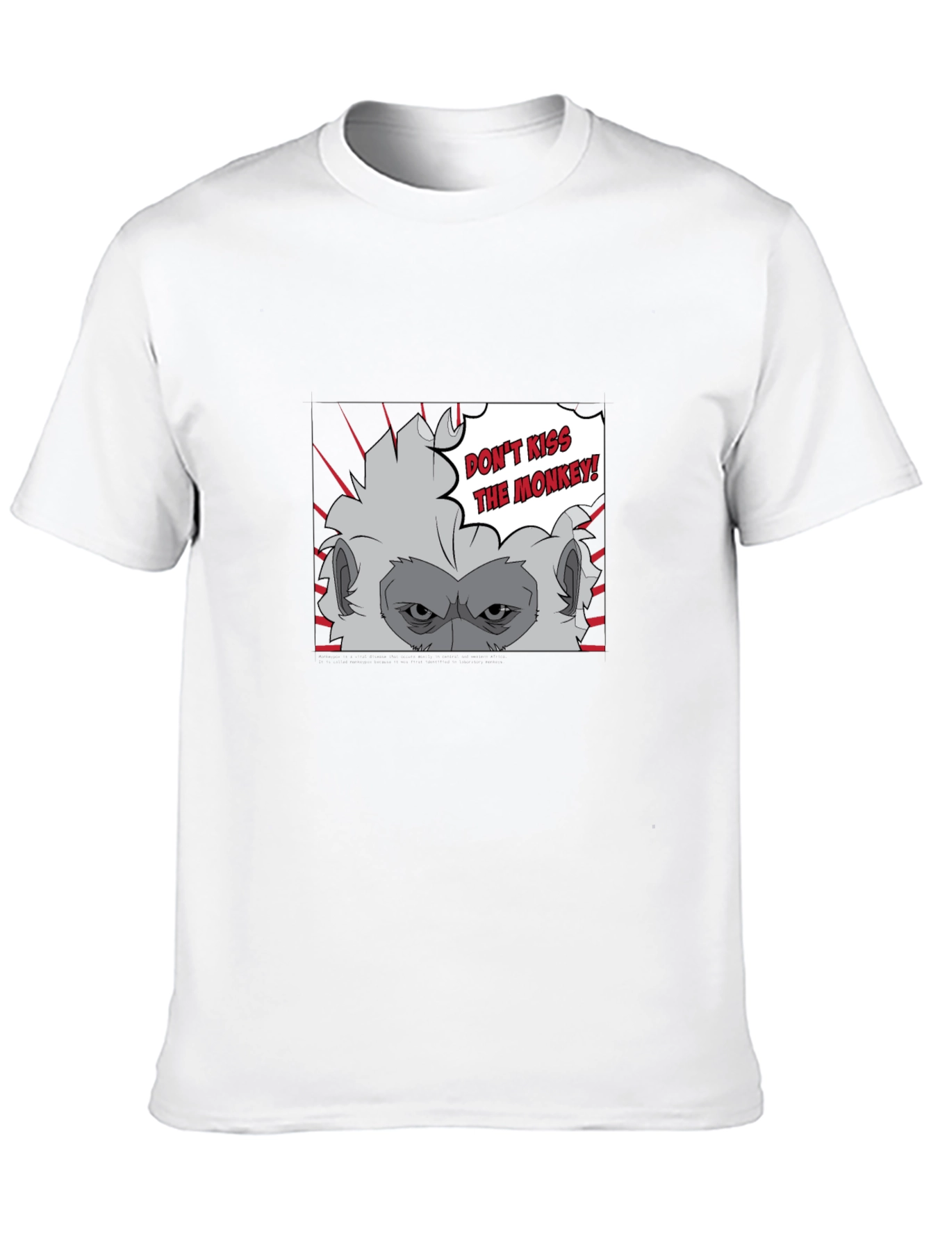 Dont Kiss the Monkey Graphic Tee