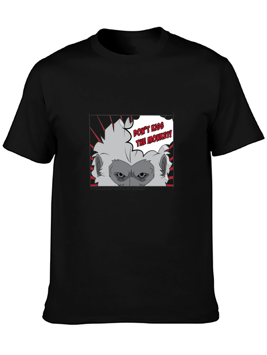 Dont Kiss the Monkey Graphic Tee