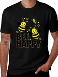 Bee Happy Graphic Tee - Unisex