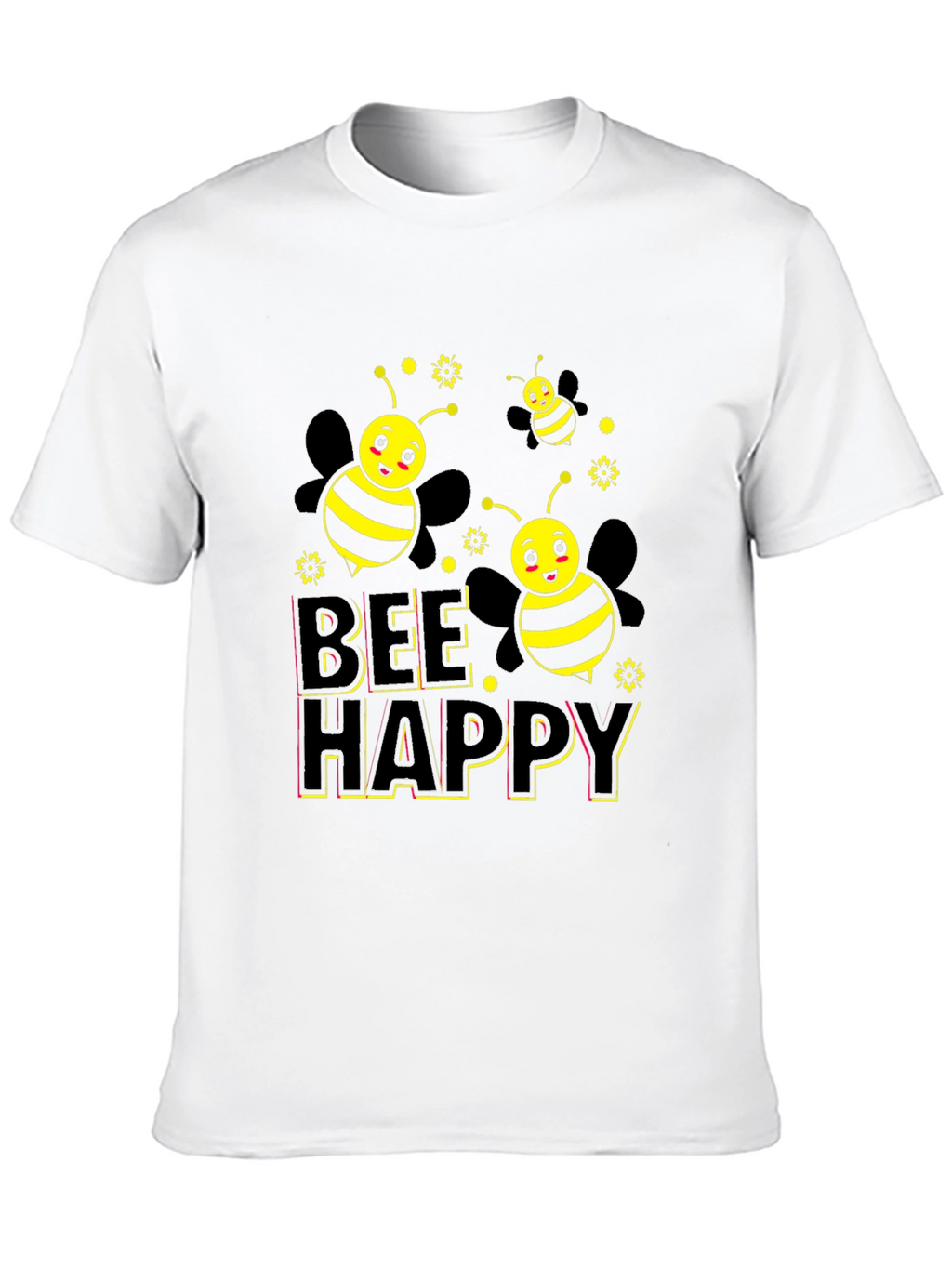 Bee Happy Graphic Tee - Unisex