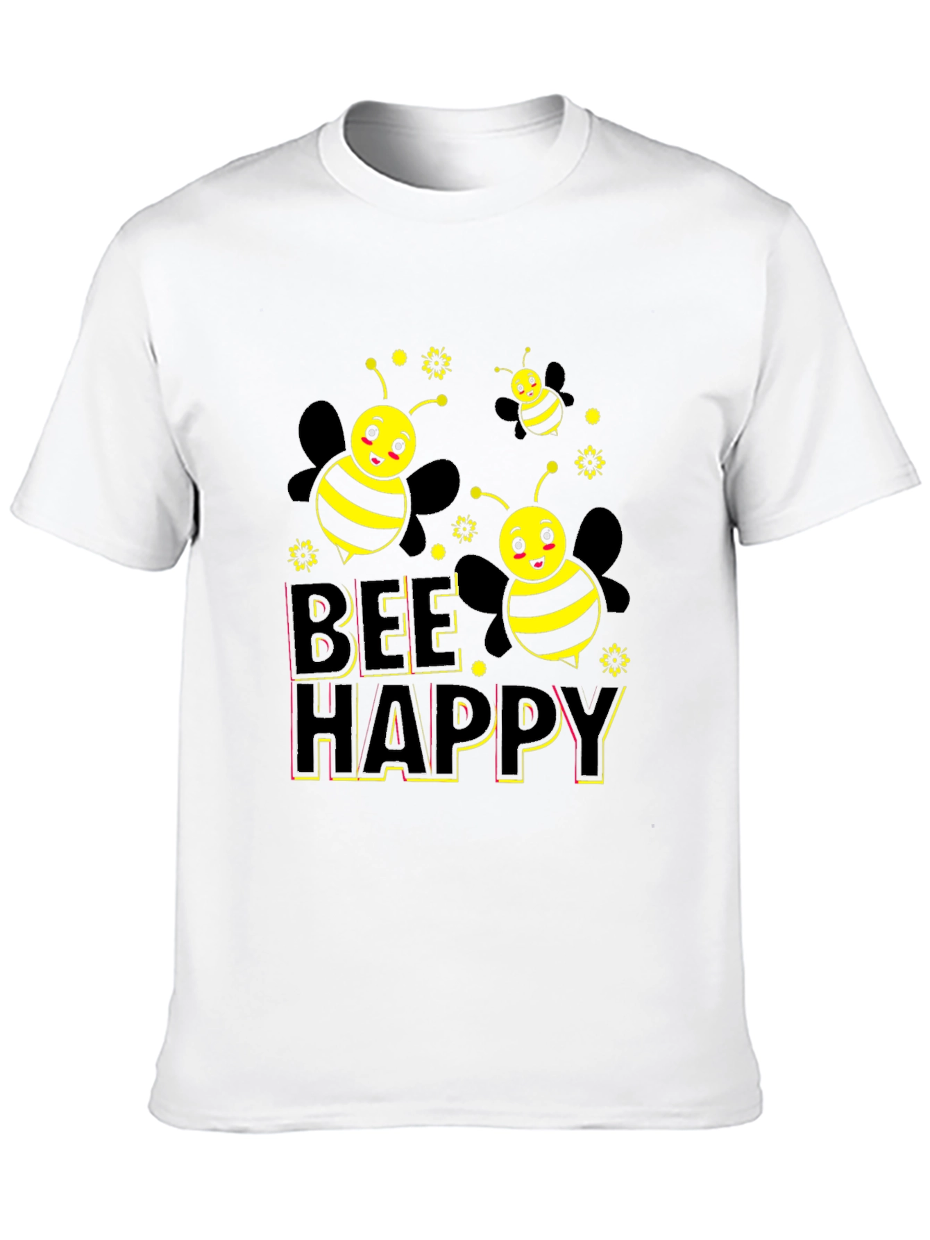 Bee Happy Graphic Tee - Unisex