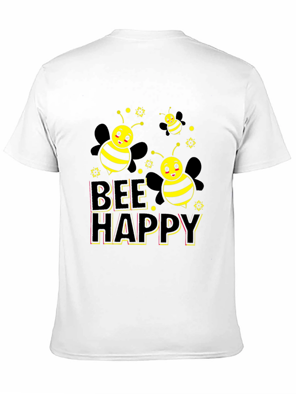 Bee Happy Graphic Tee - Unisex