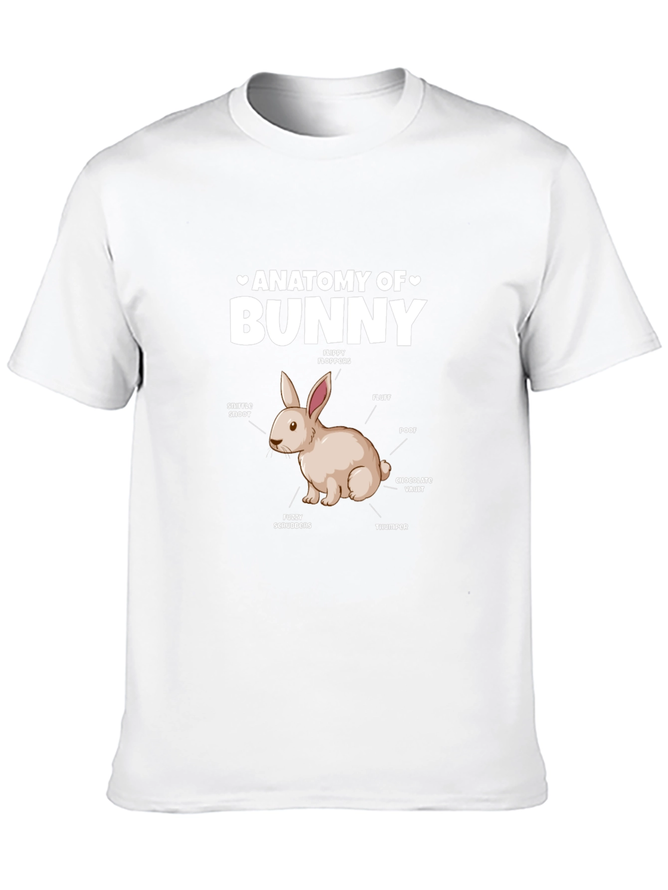 Anatomy of a Bunny T-Shirt