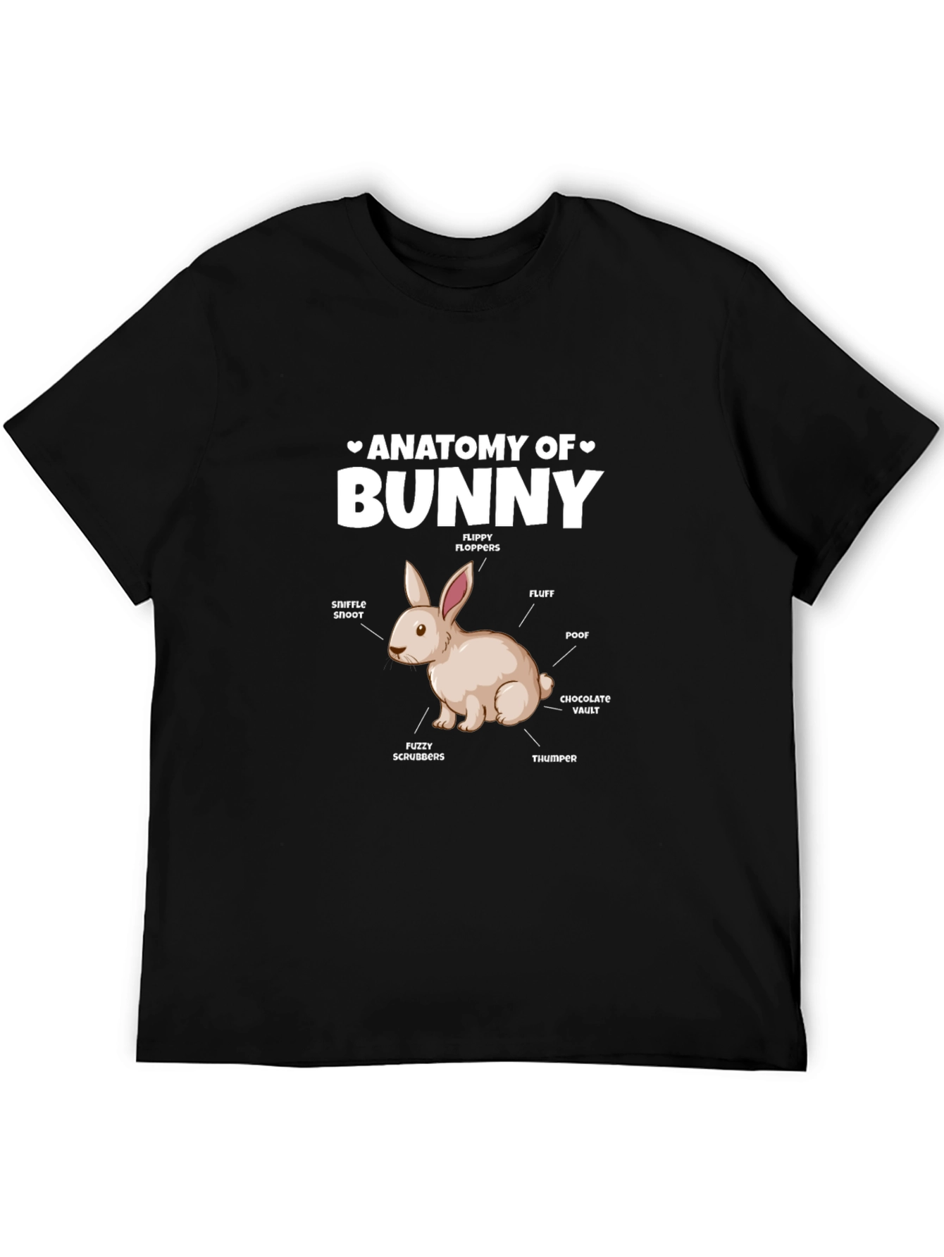 Anatomy of a Bunny T-Shirt
