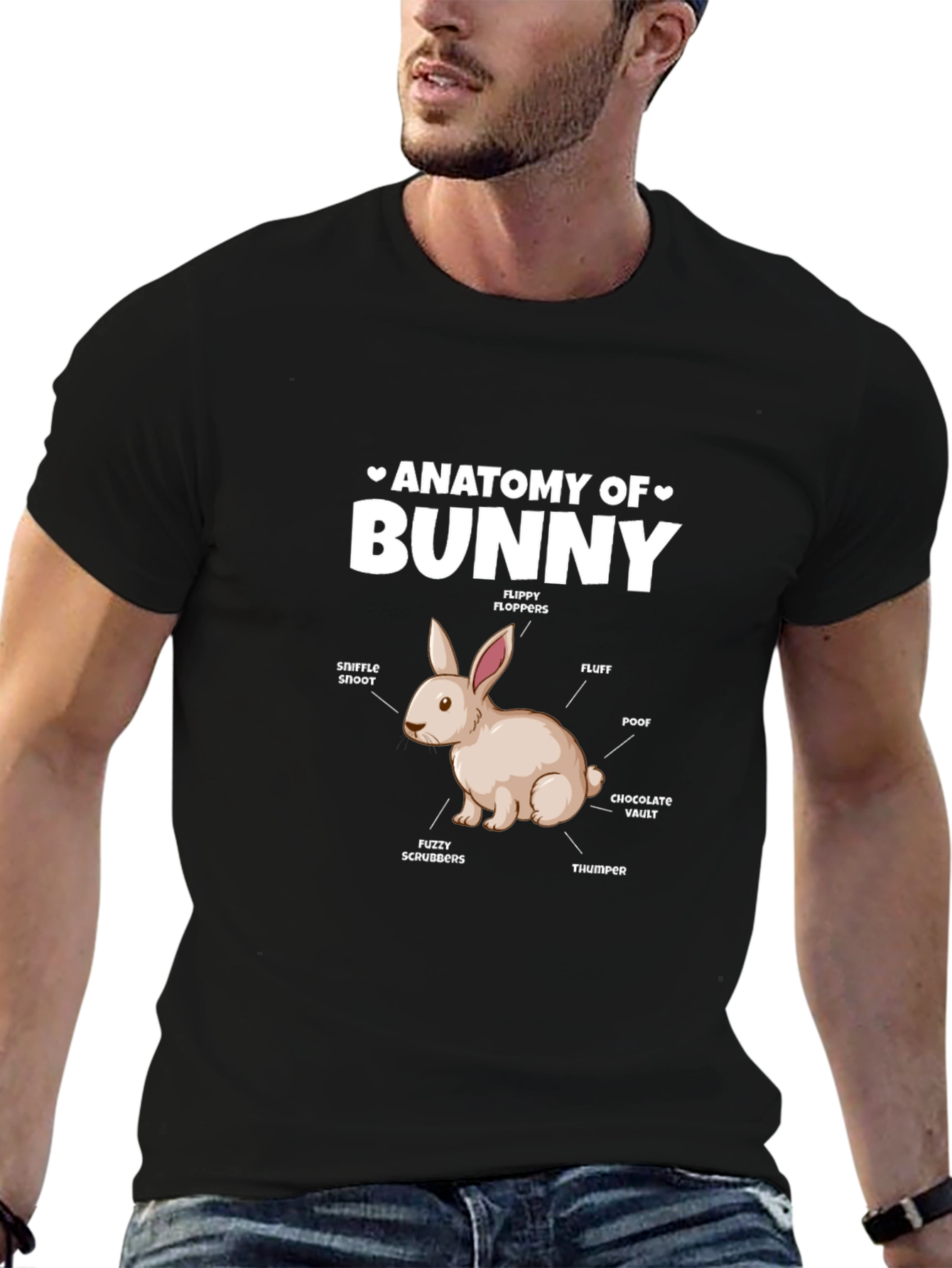 Anatomy of a Bunny T-Shirt