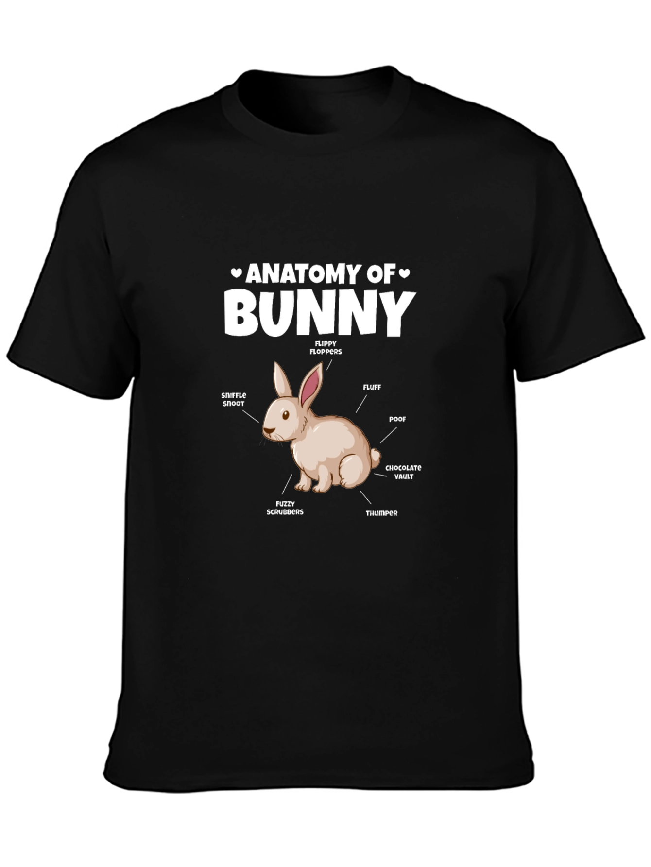 Anatomy of a Bunny T-Shirt